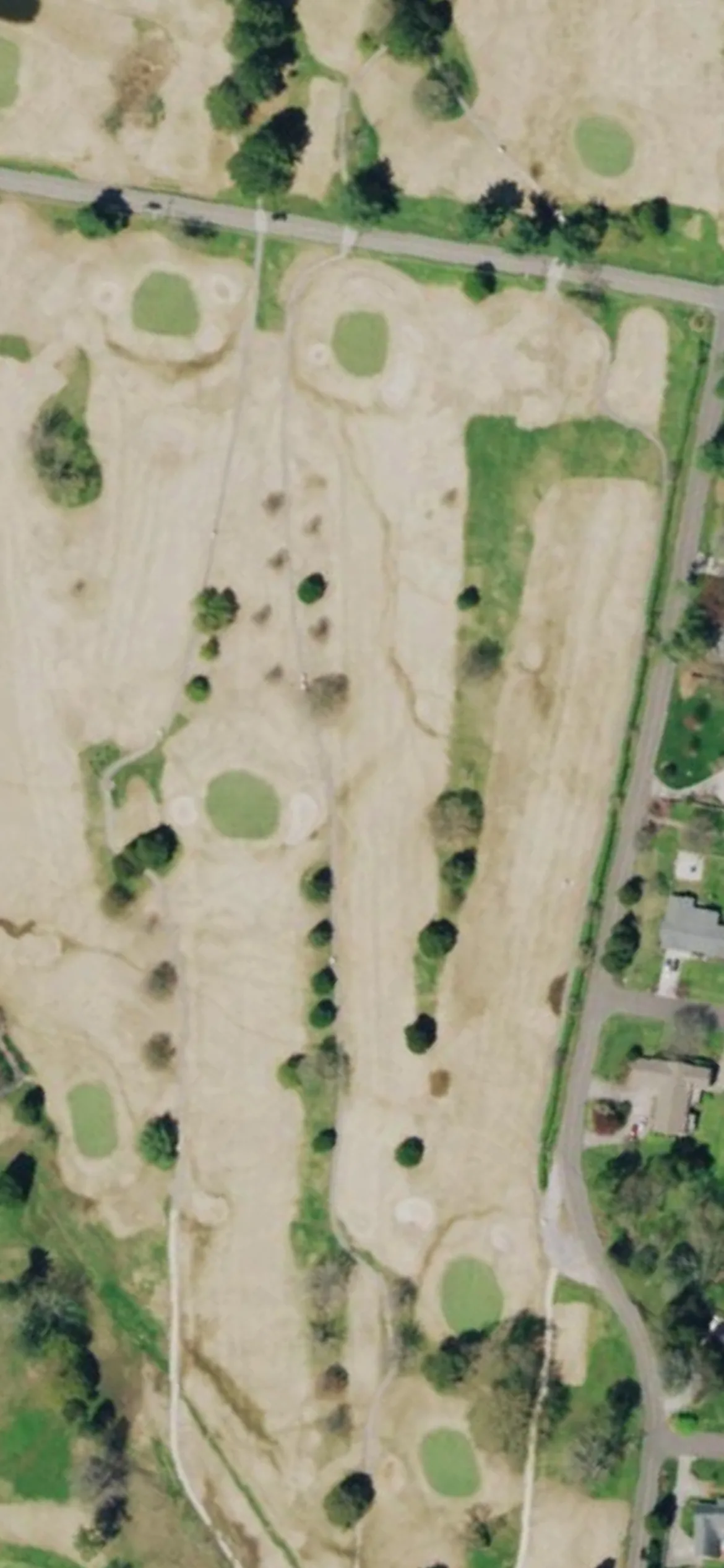 Beaver Brook Country Club hole 11 aerial preview, par 4, 374 yards