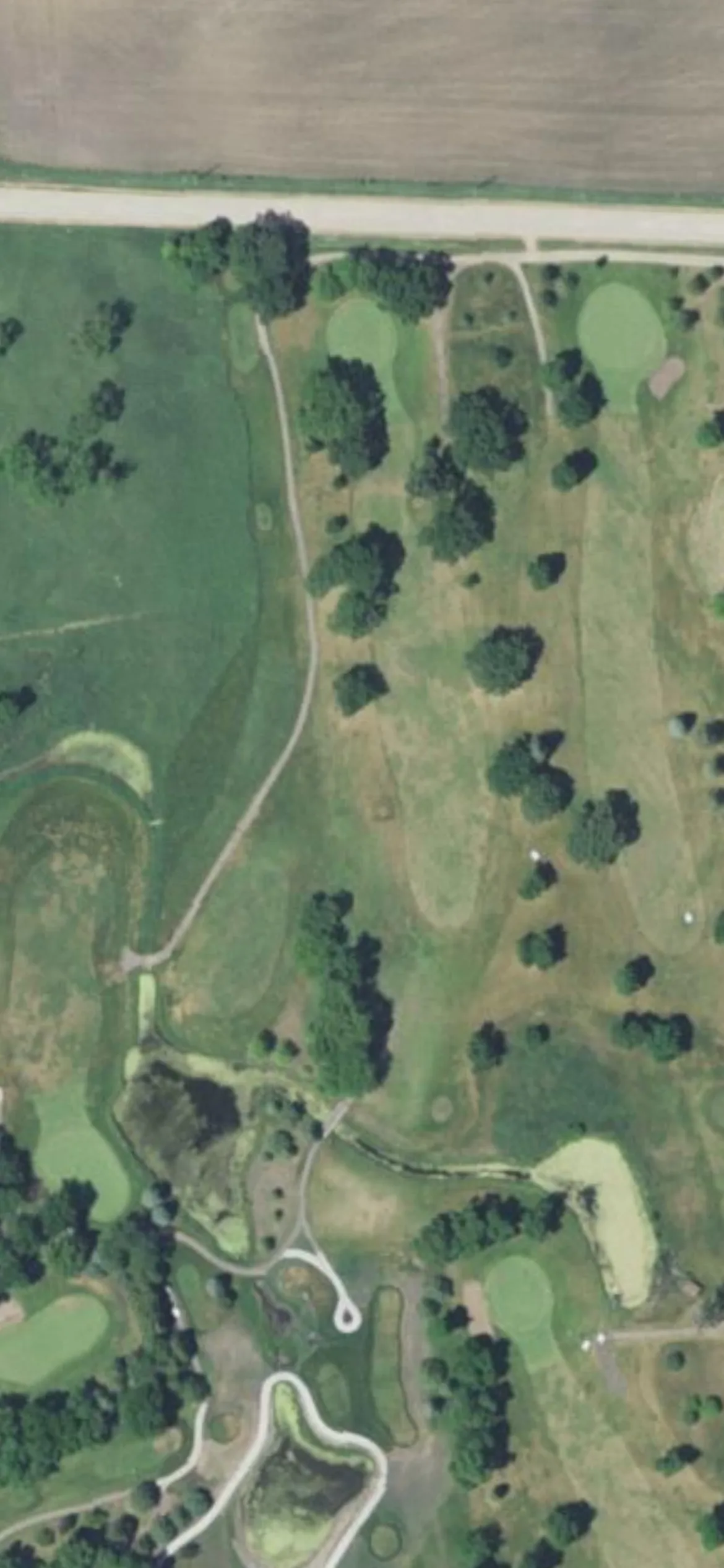 Montgomery National Golf Club hole 13 aerial preview, par 4, 360 yards