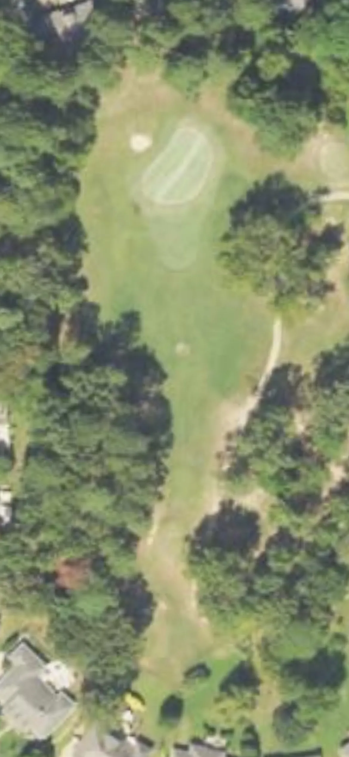 Randy Watkins - Whisper Lake hole 11 aerial preview, par 3, 156 yards