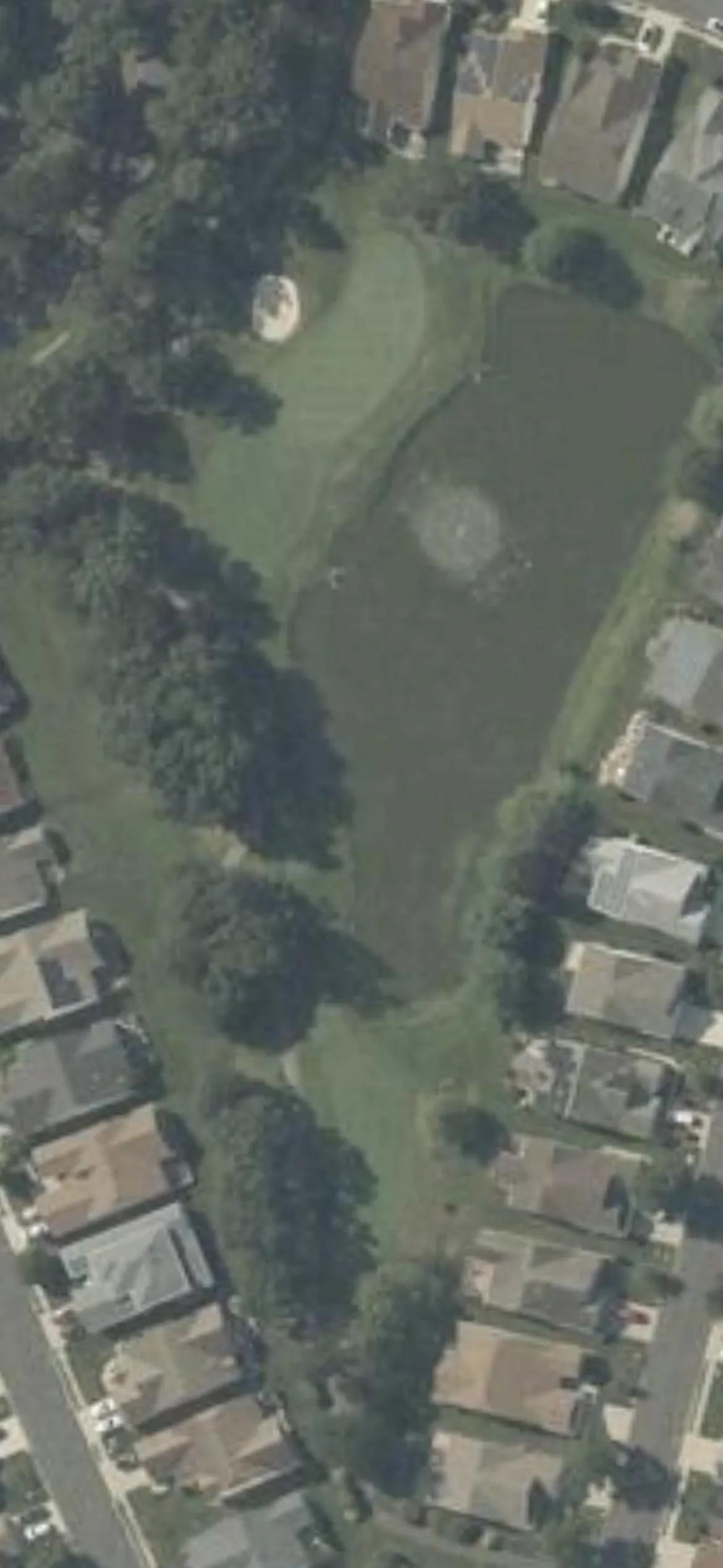 Westlake Golf & Country Club hole 17 aerial preview, par 3, 178 yards