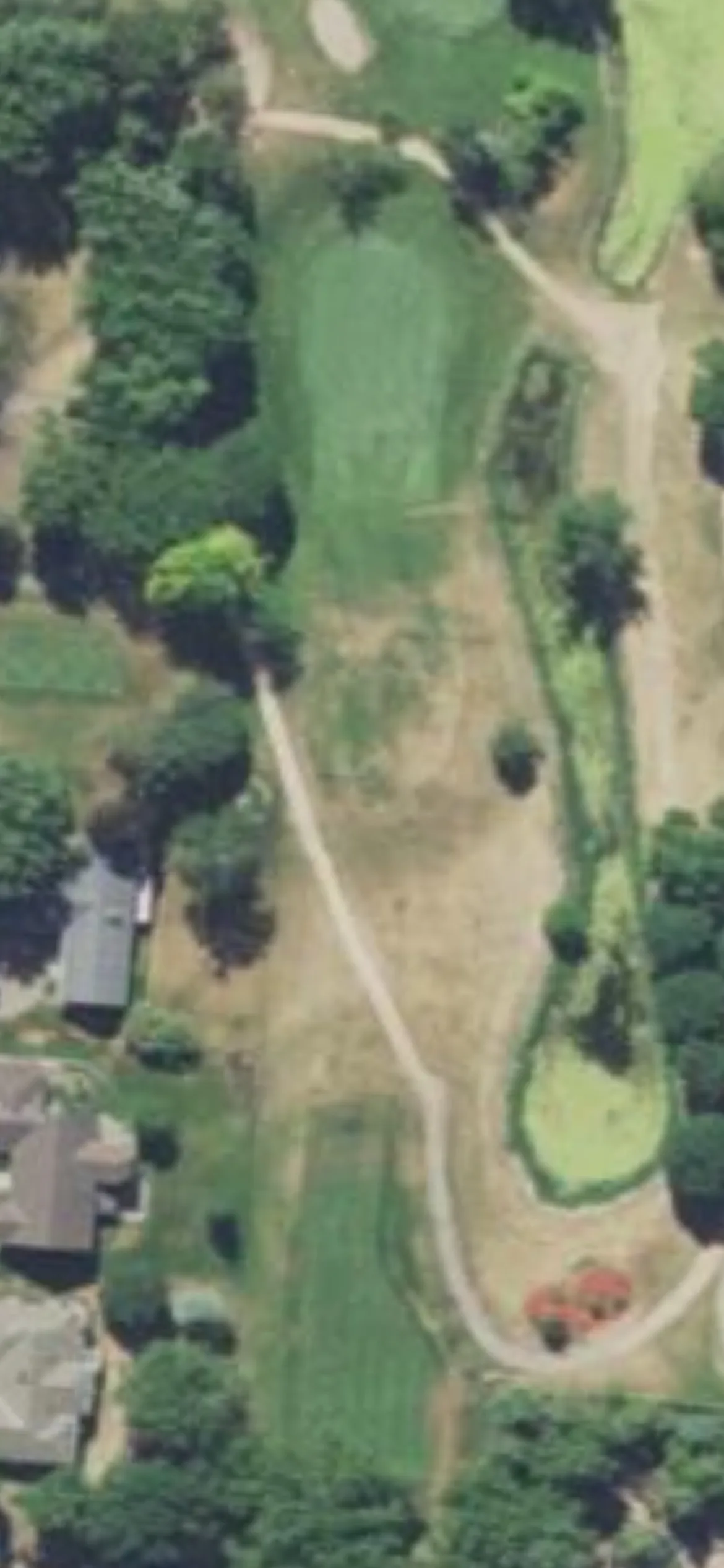 Litchfield Golf Club hole 7 aerial preview, par 3, 172 yards