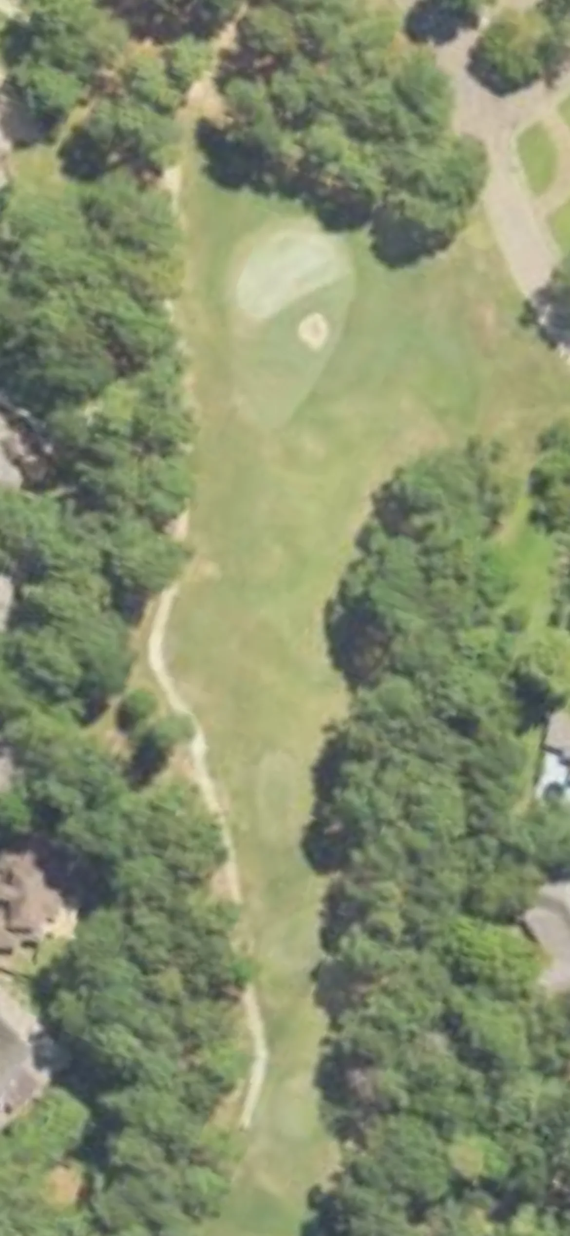 Randy Watkins - Whisper Lake hole 3 aerial preview, par 3, 178 yards