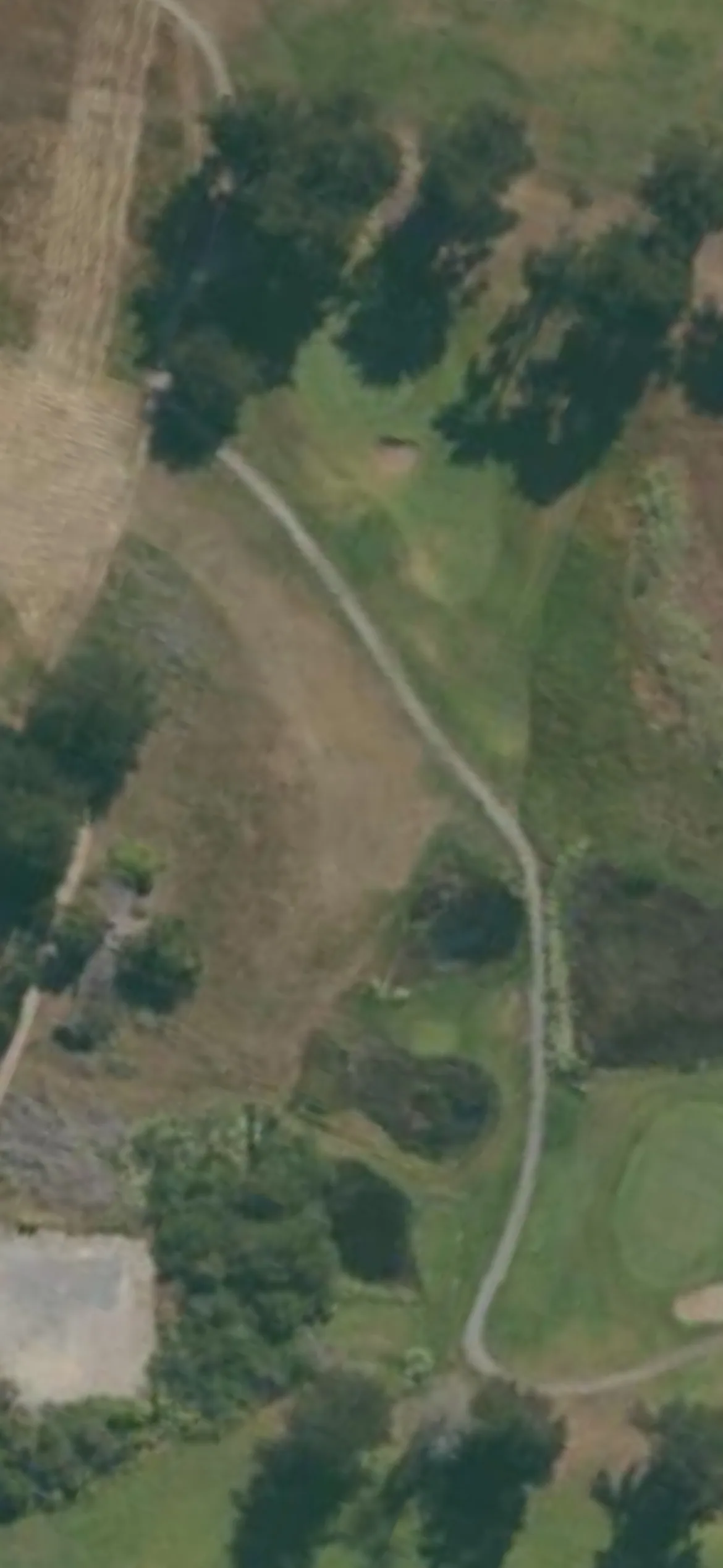 Pajaro Valley GC hole 3 aerial preview, par 3, 184 yards