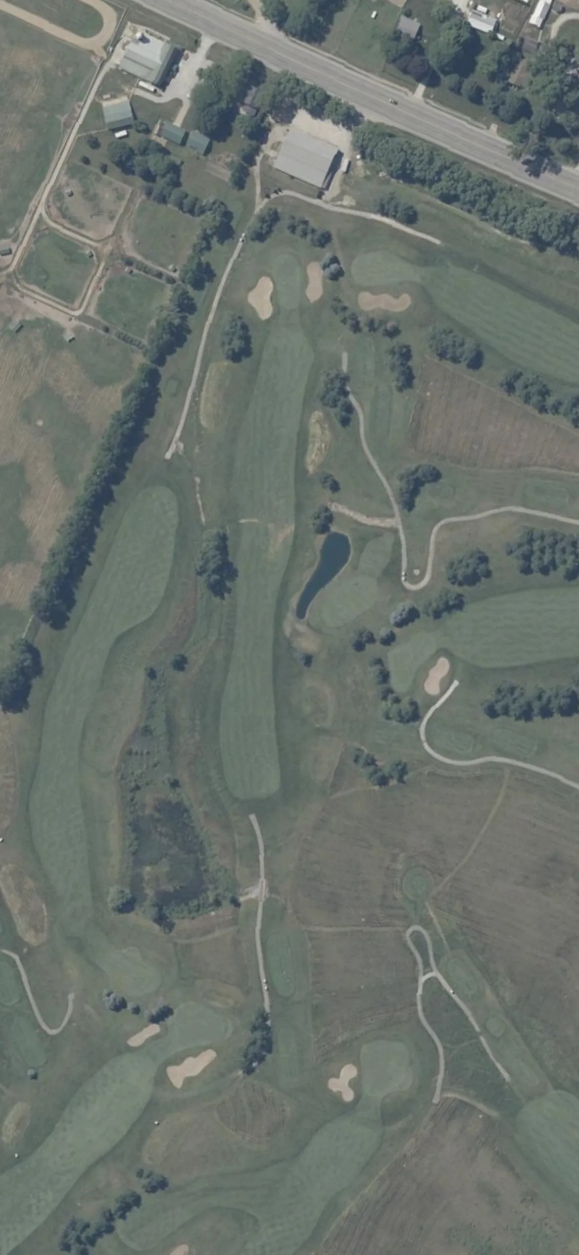 Meadow Valley Golf Club hole 3 aerial preview, par 5, 514 yards