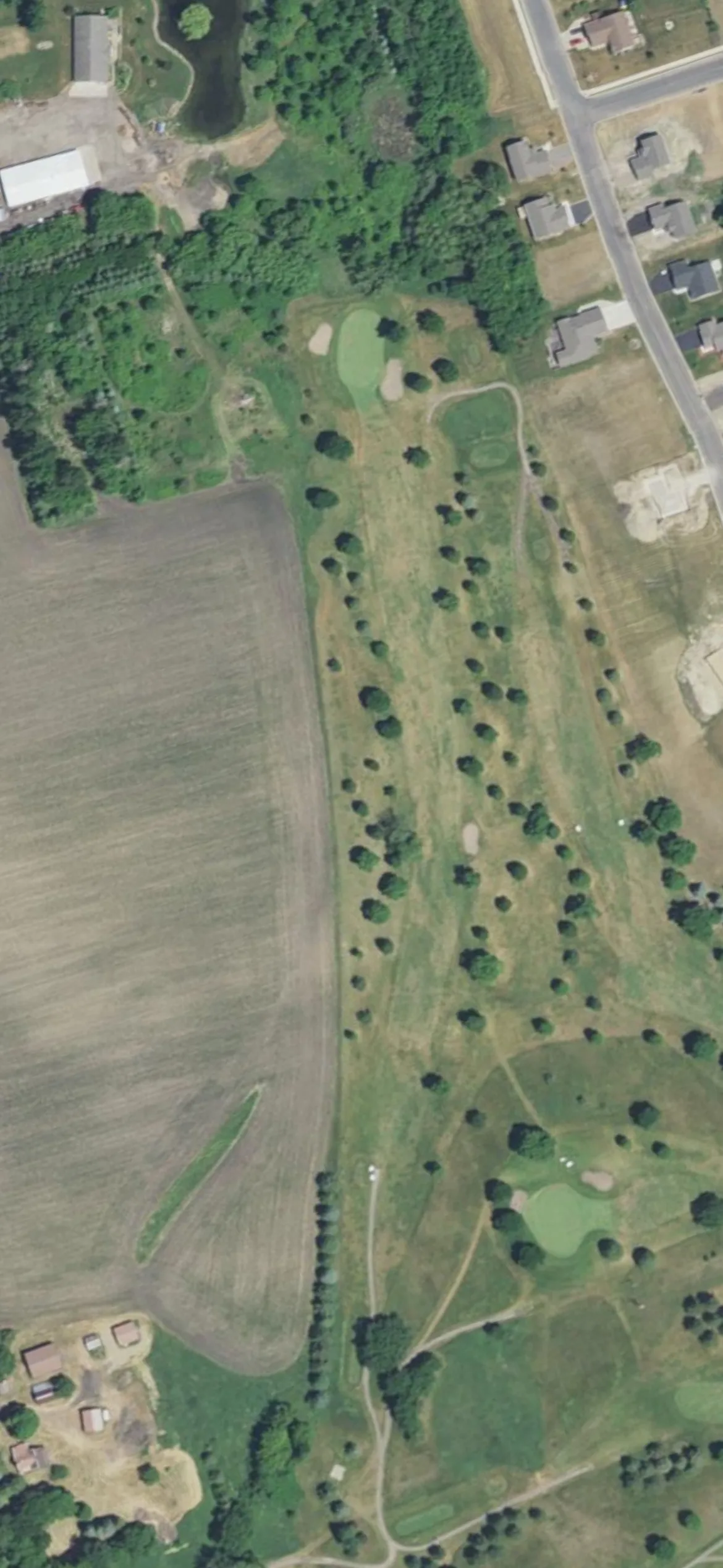 Montgomery National Golf Club hole 6 aerial preview, par 5, 498 yards