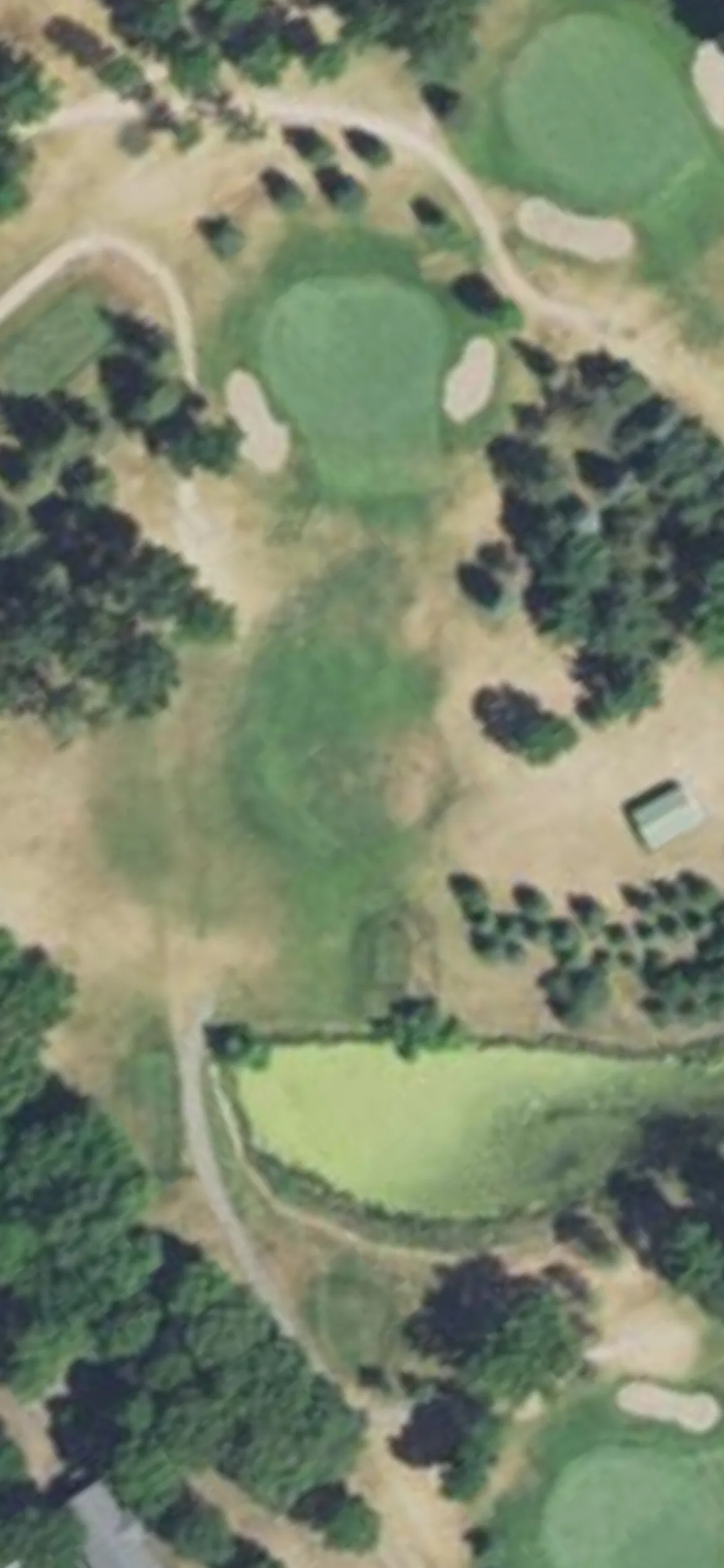 Litchfield Golf Club hole 13 aerial preview, par 3, 178 yards