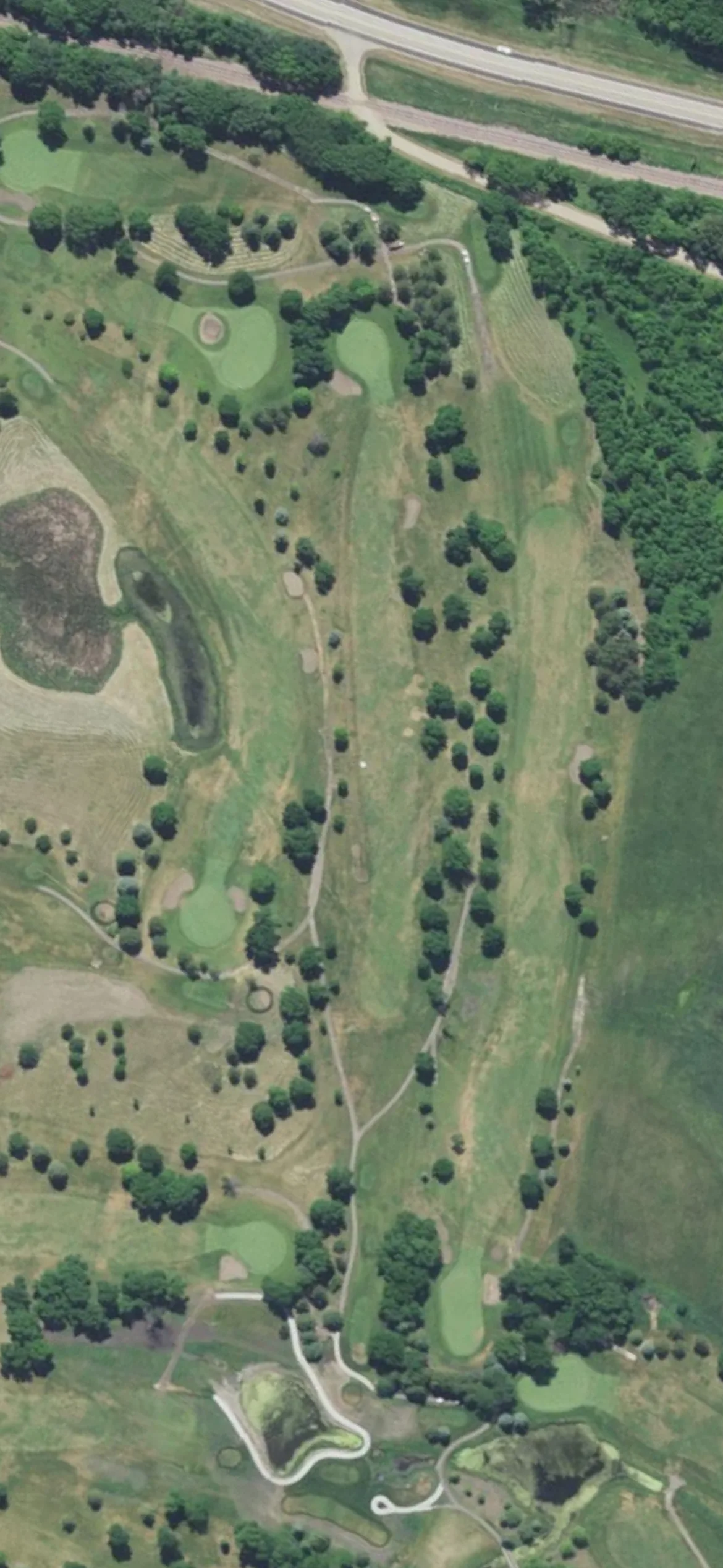 Montgomery National Golf Club hole 15 aerial preview, par 5, 507 yards