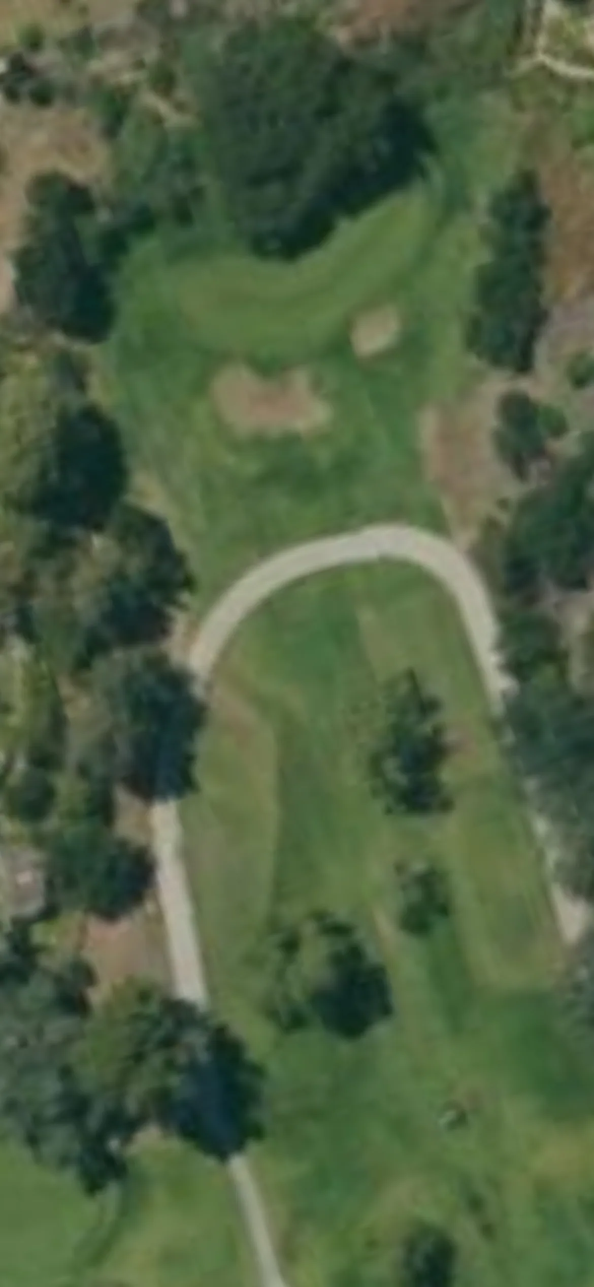 Vista Valencia Golf Club - Vista hole 5 aerial preview, par 3, 107 yards