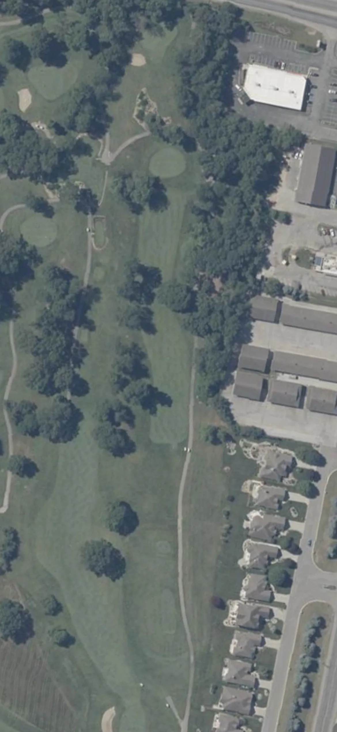 Meadow Valley Golf Club hole 10 aerial preview, par 4, 359 yards