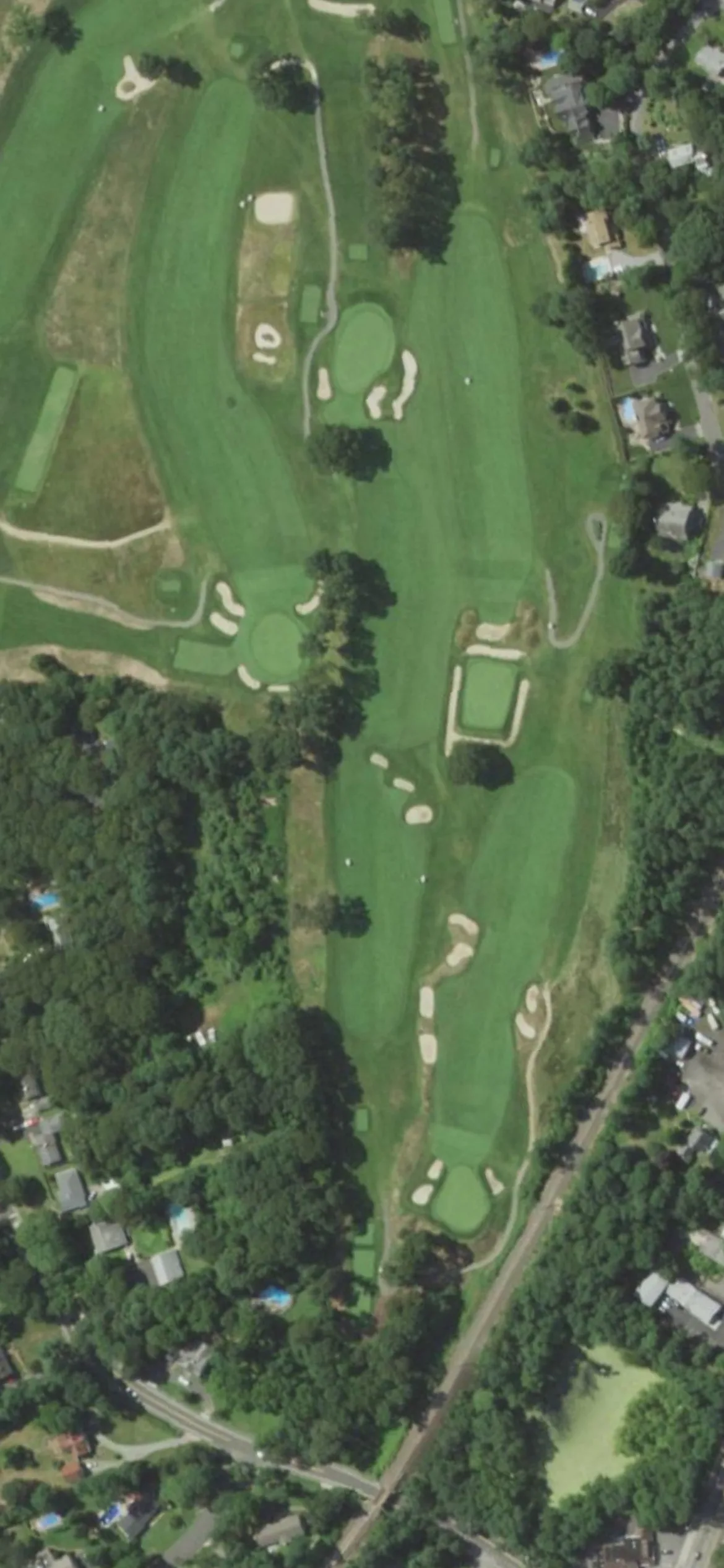 St George's Golf & Country Club hole 6 aerial preview, par 5, 485 yards