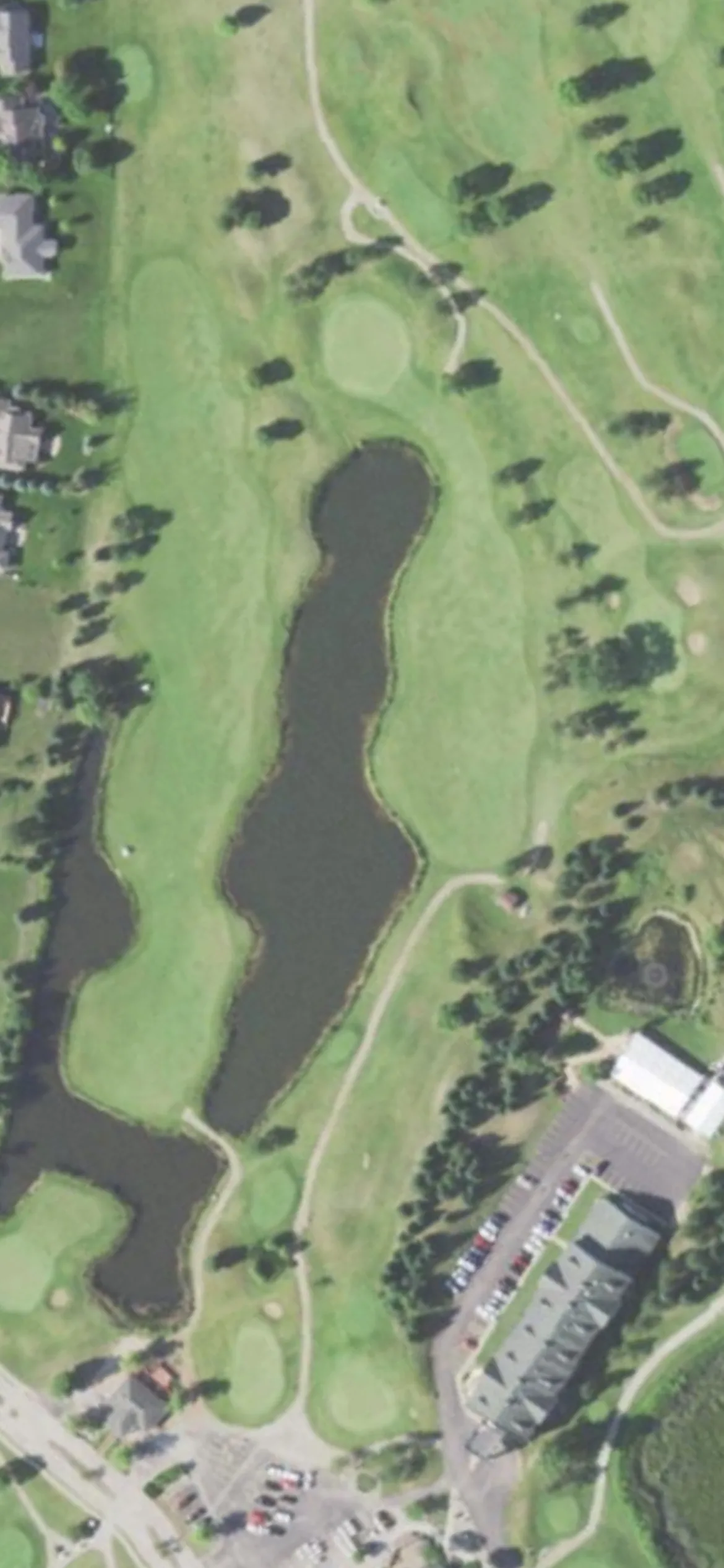 Par 4 Resort - Foxfire Golf Club hole 10 aerial preview, par 4, 354 yards