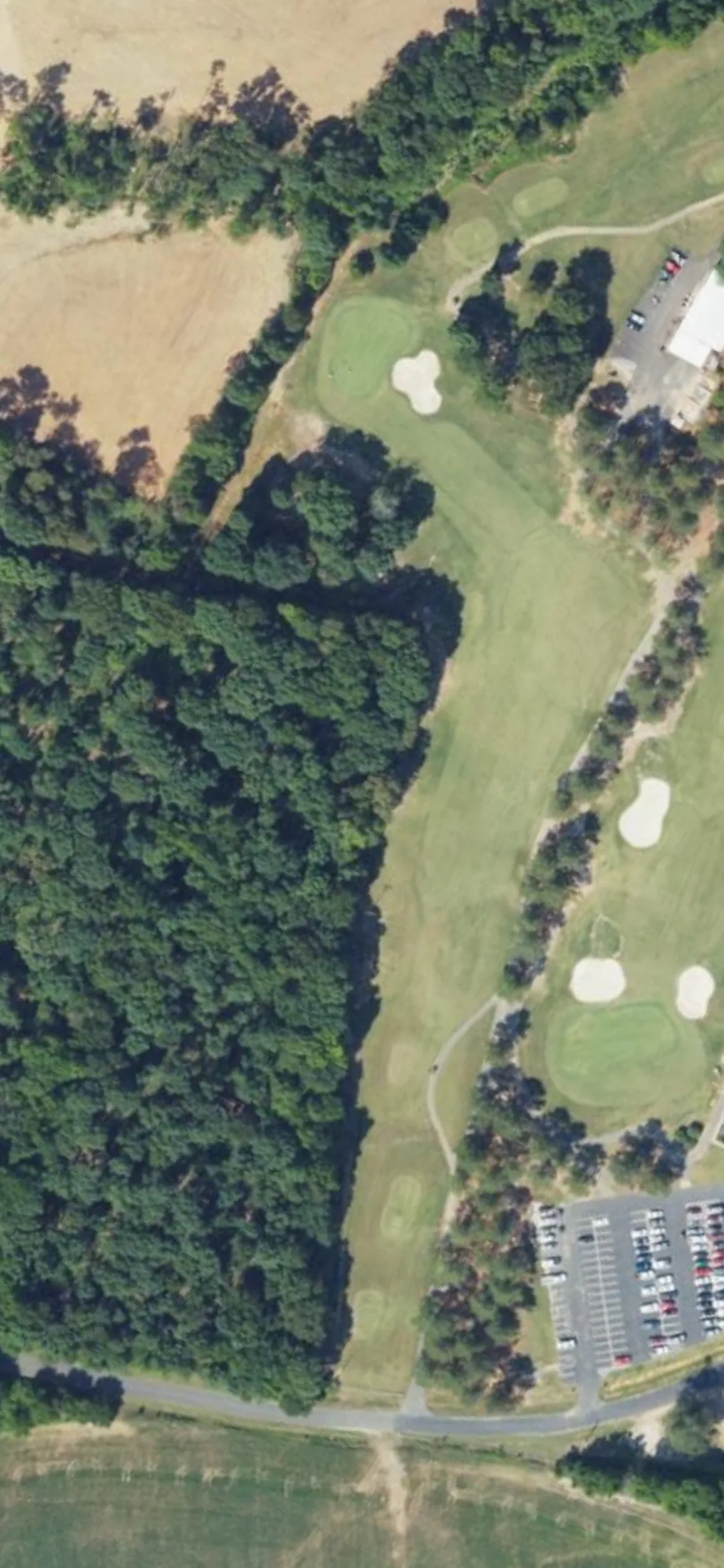 Eagle Chase GC hole 10 aerial preview, par 4, 378 yards