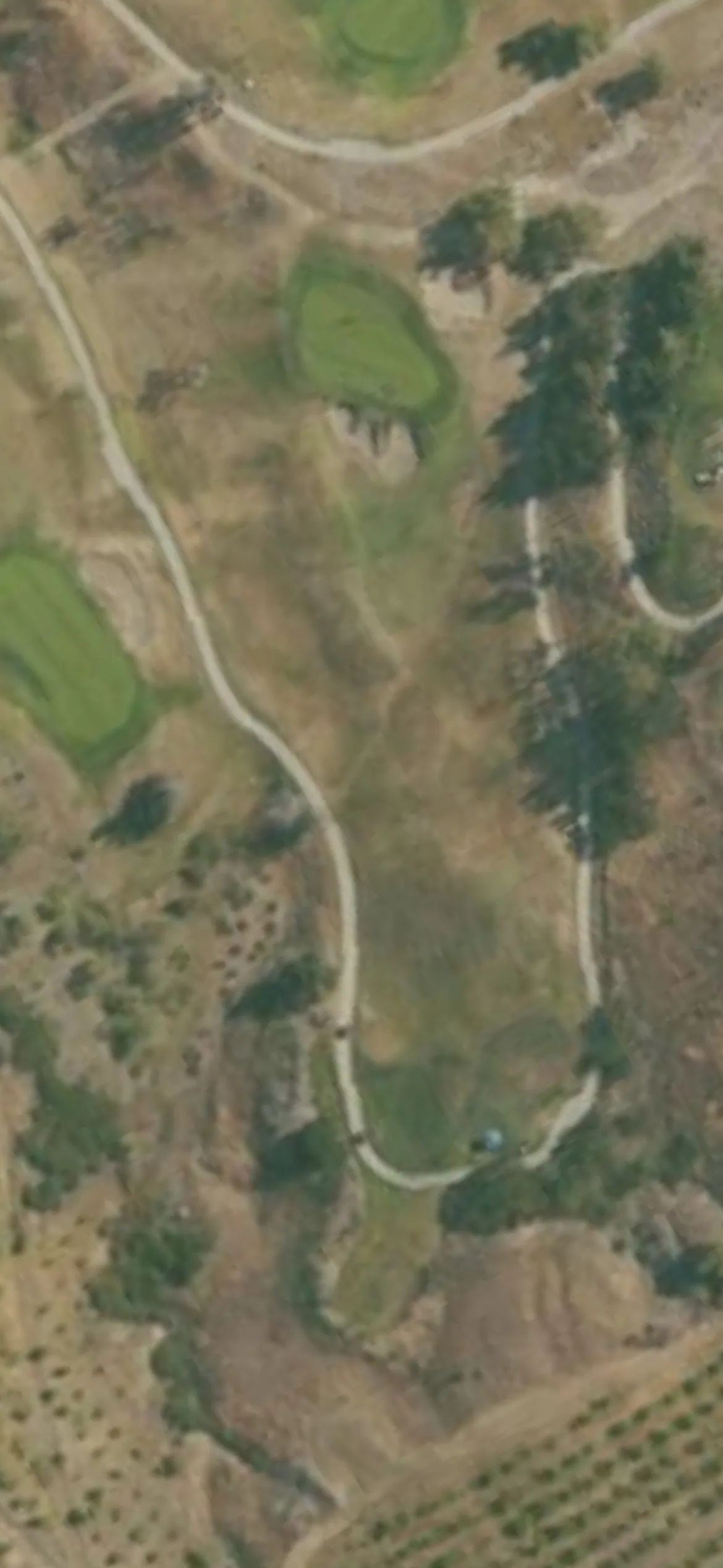Glen Annie Golf Club hole 11 aerial preview, par 3, 183 yards