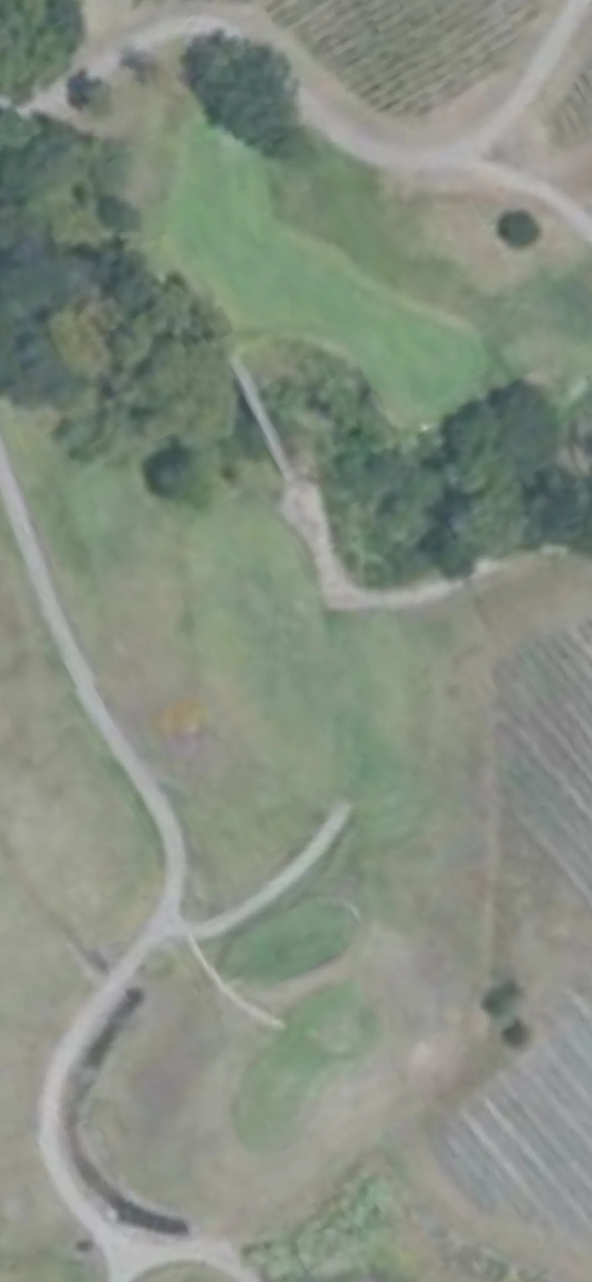 Chardonnay GC hole 5 aerial preview, par 3, 154 yards