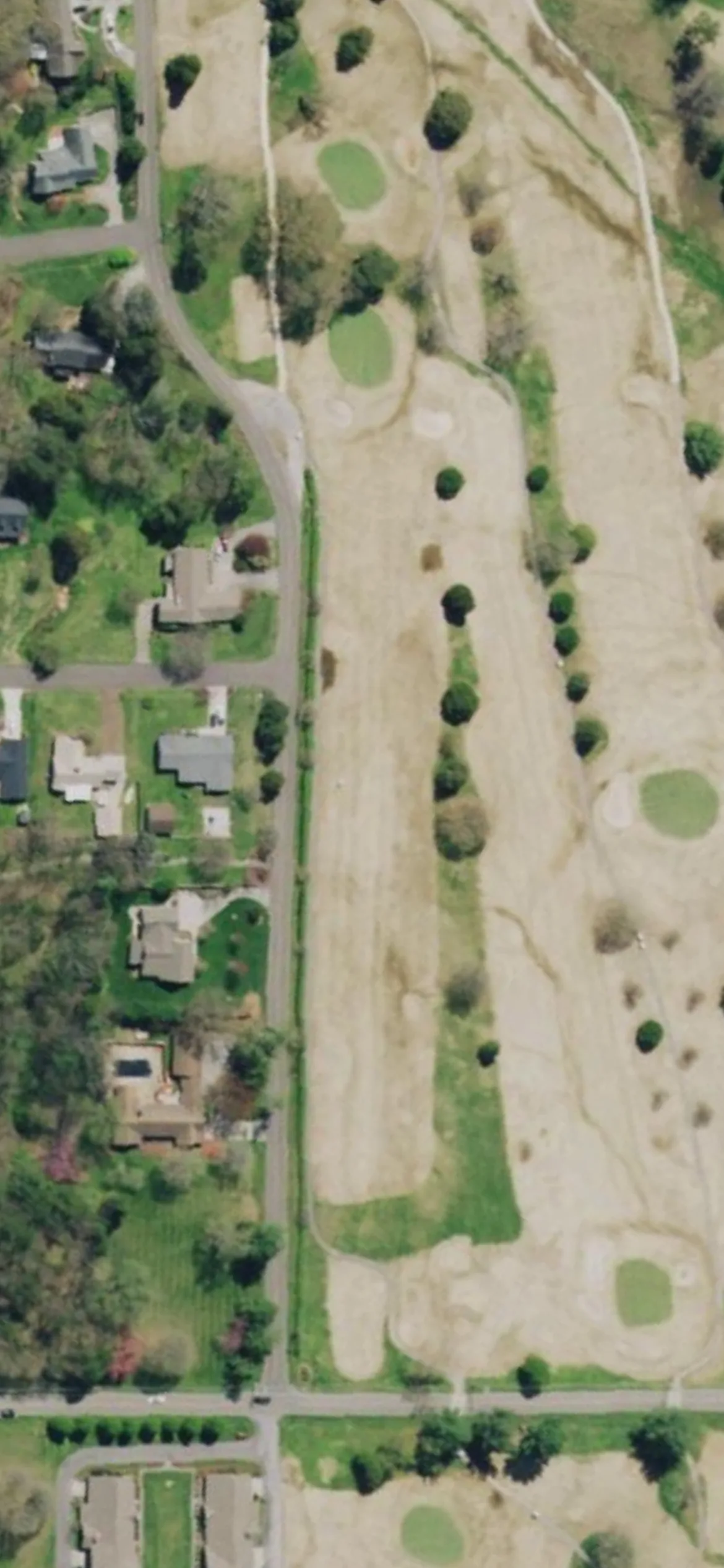 Beaver Brook Country Club hole 17 aerial preview, par 4, 366 yards