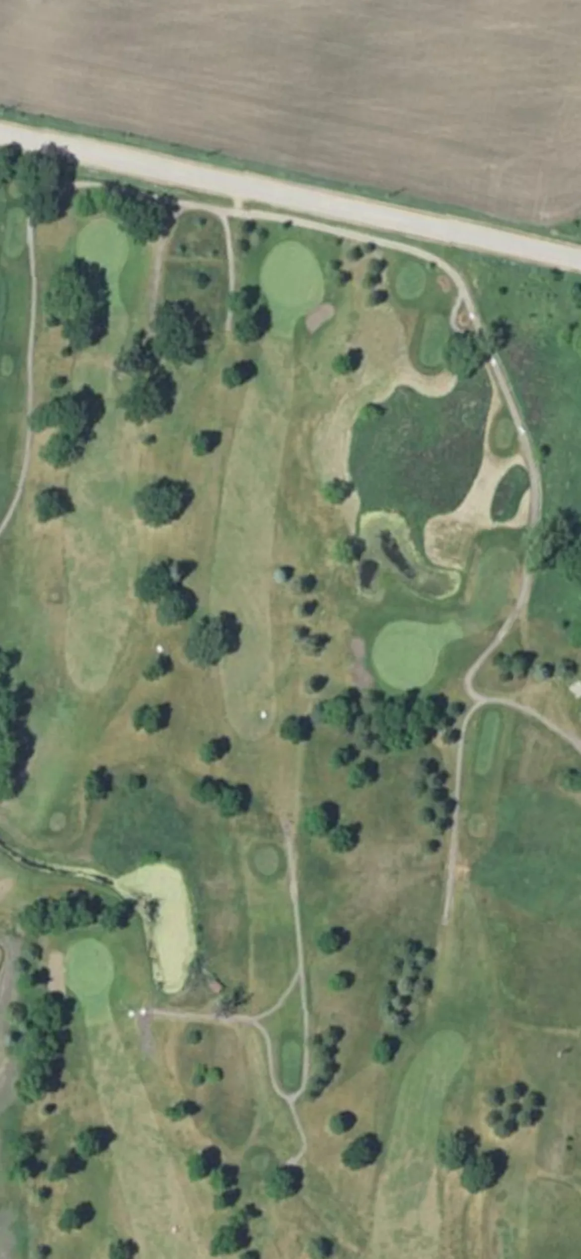 Montgomery National Golf Club hole 4 aerial preview, par 4, 398 yards