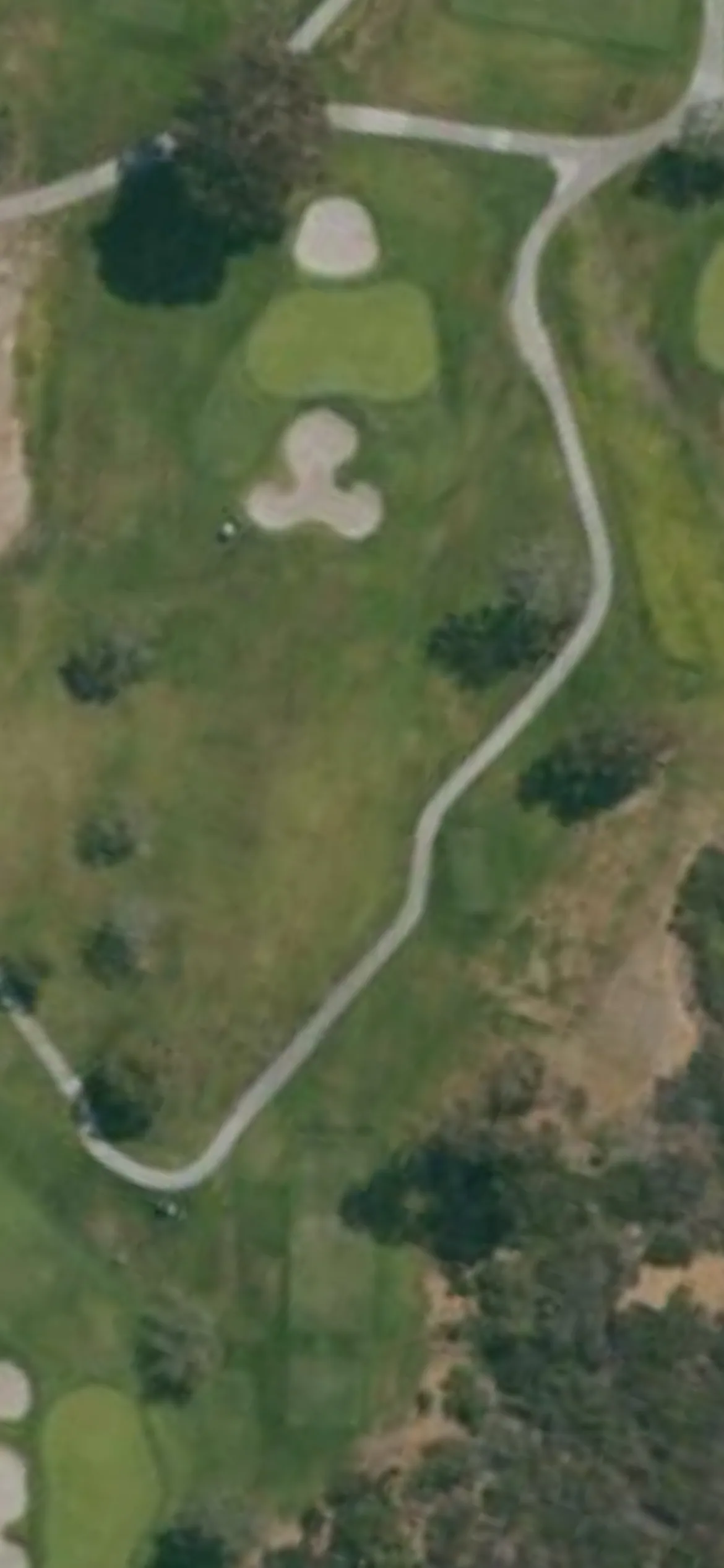 Torrey Pines Municipal Golf Course - South hole 8 aerial preview, par 3, 177 yards