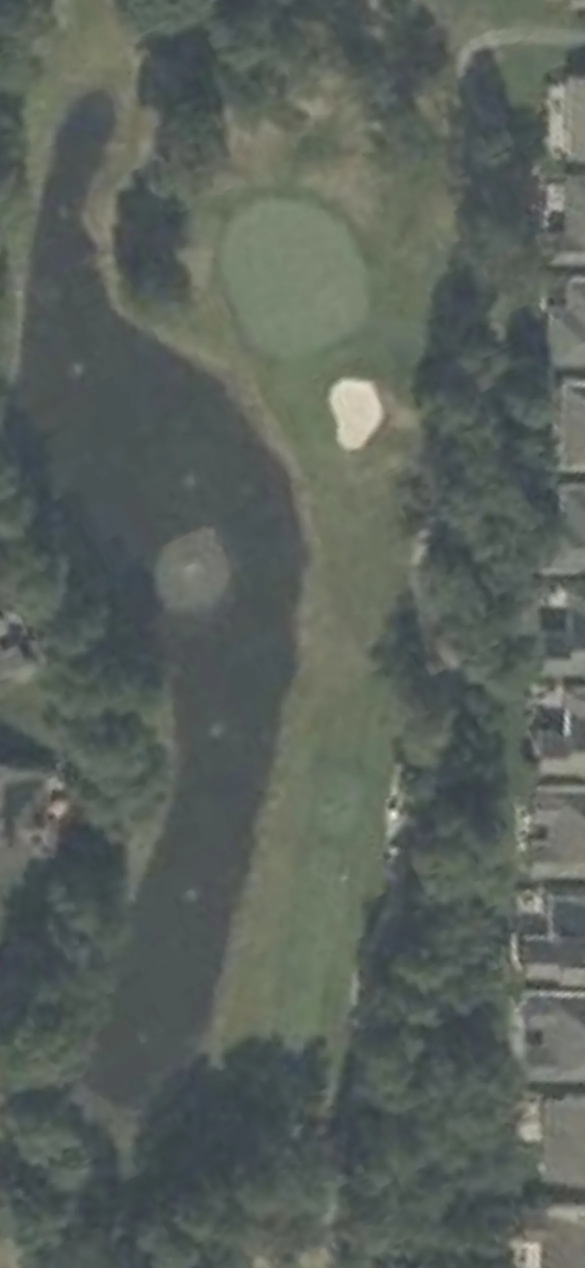 Westlake Golf & Country Club hole 6 aerial preview, par 3, 170 yards