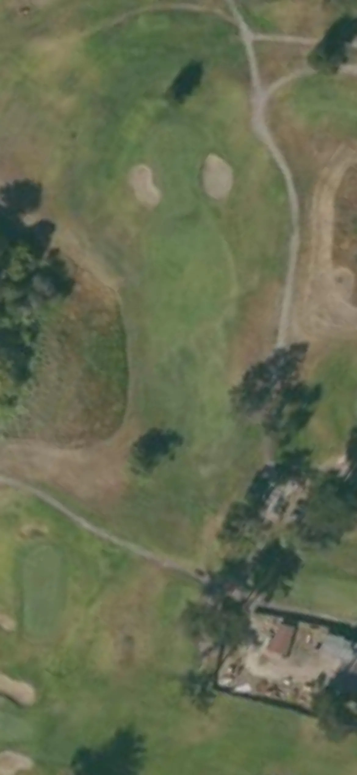 Pajaro Valley GC hole 11 aerial preview, par 3, 171 yards