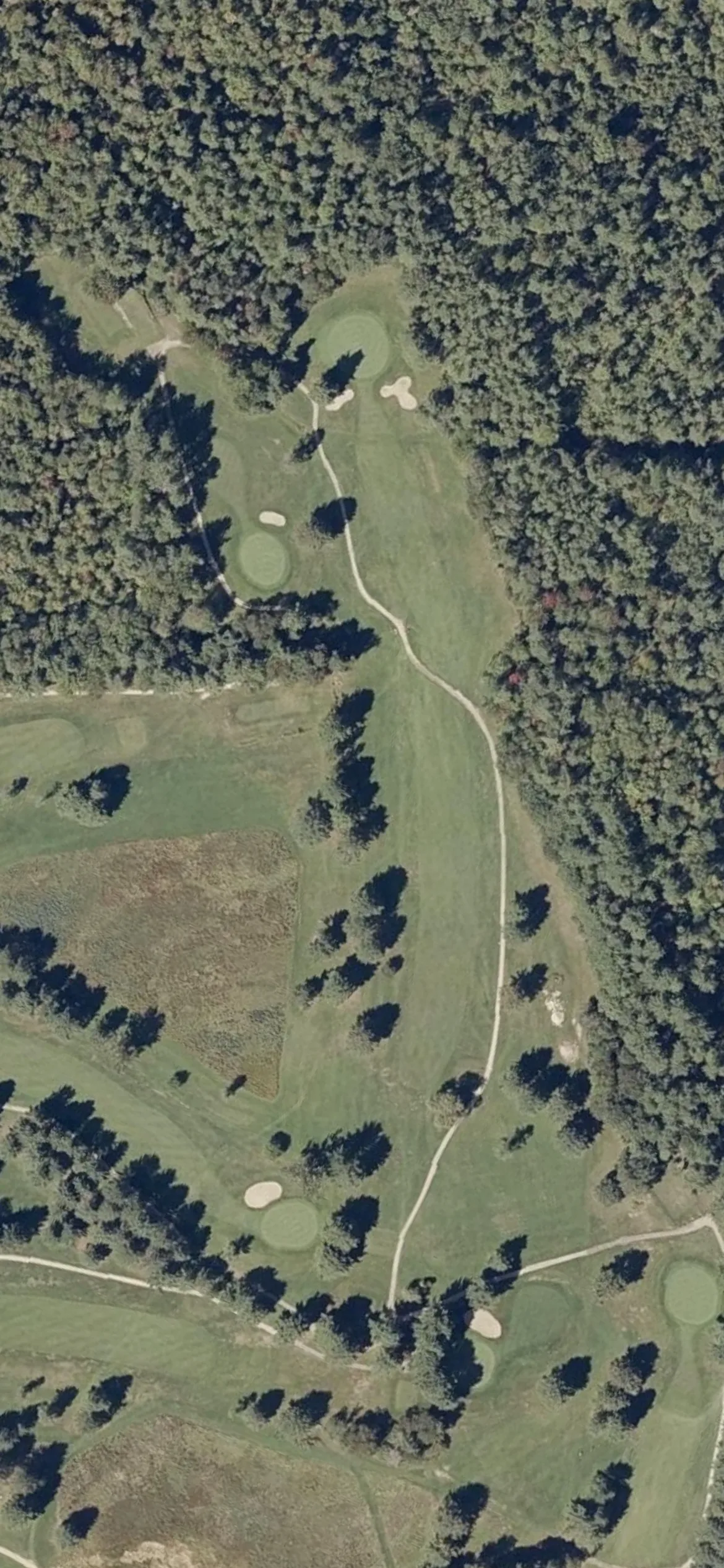 Fairlawn Golf & Country Club hole 12 aerial preview, par 5, 508 yards