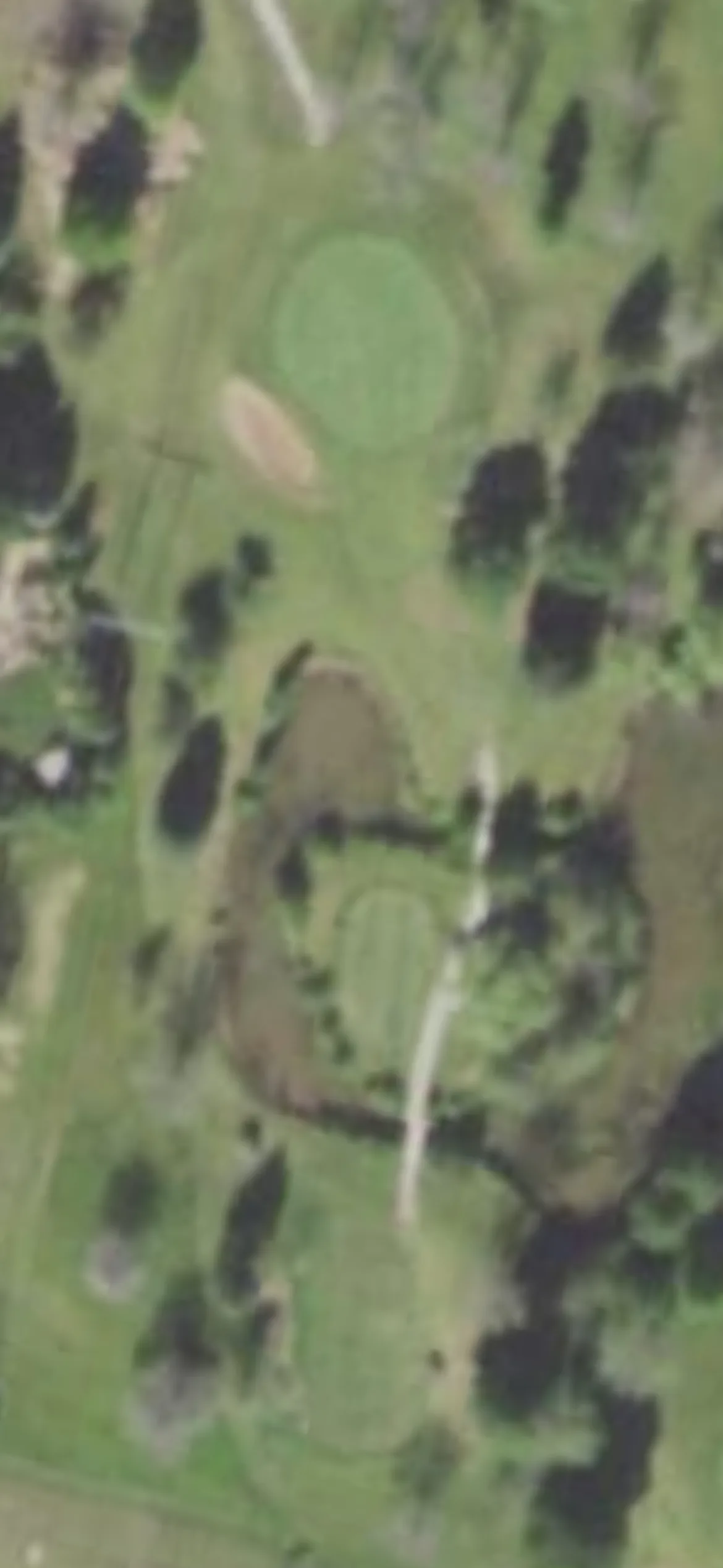 Westhaven Golf Club hole 5 aerial preview, par 3, 151 yards