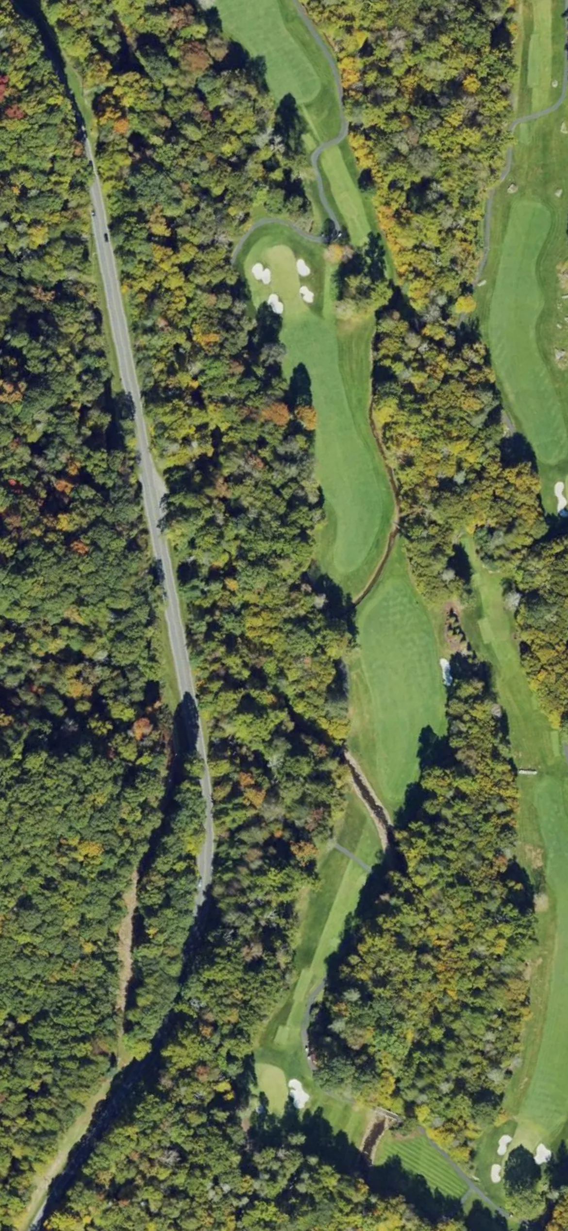 Grandfather G&CC - Grandfather hole 6 aerial preview, par 5, 562 yards