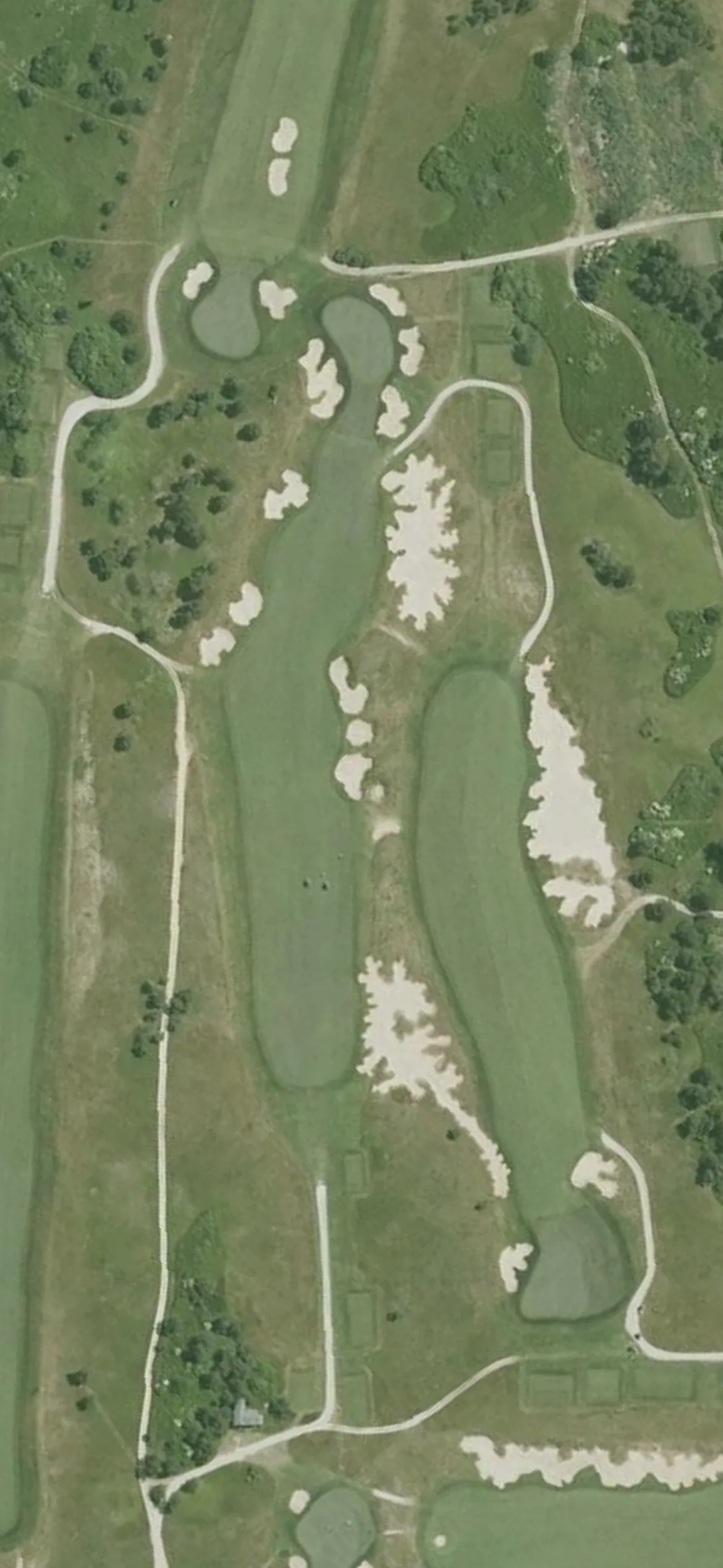 Miacomet Golf Club hole 10 aerial preview, par 4, 410 yards