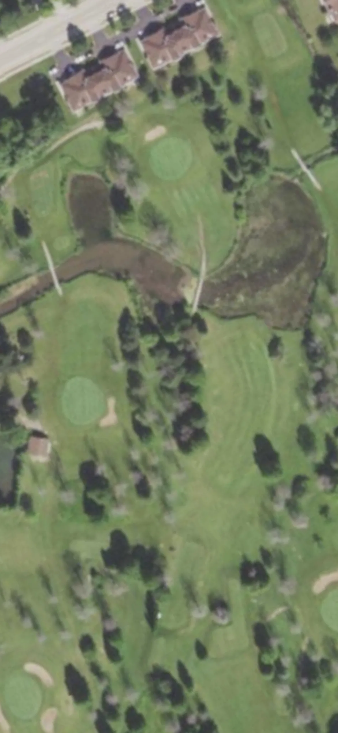 Westhaven Golf Club hole 15 aerial preview, par 4, 322 yards
