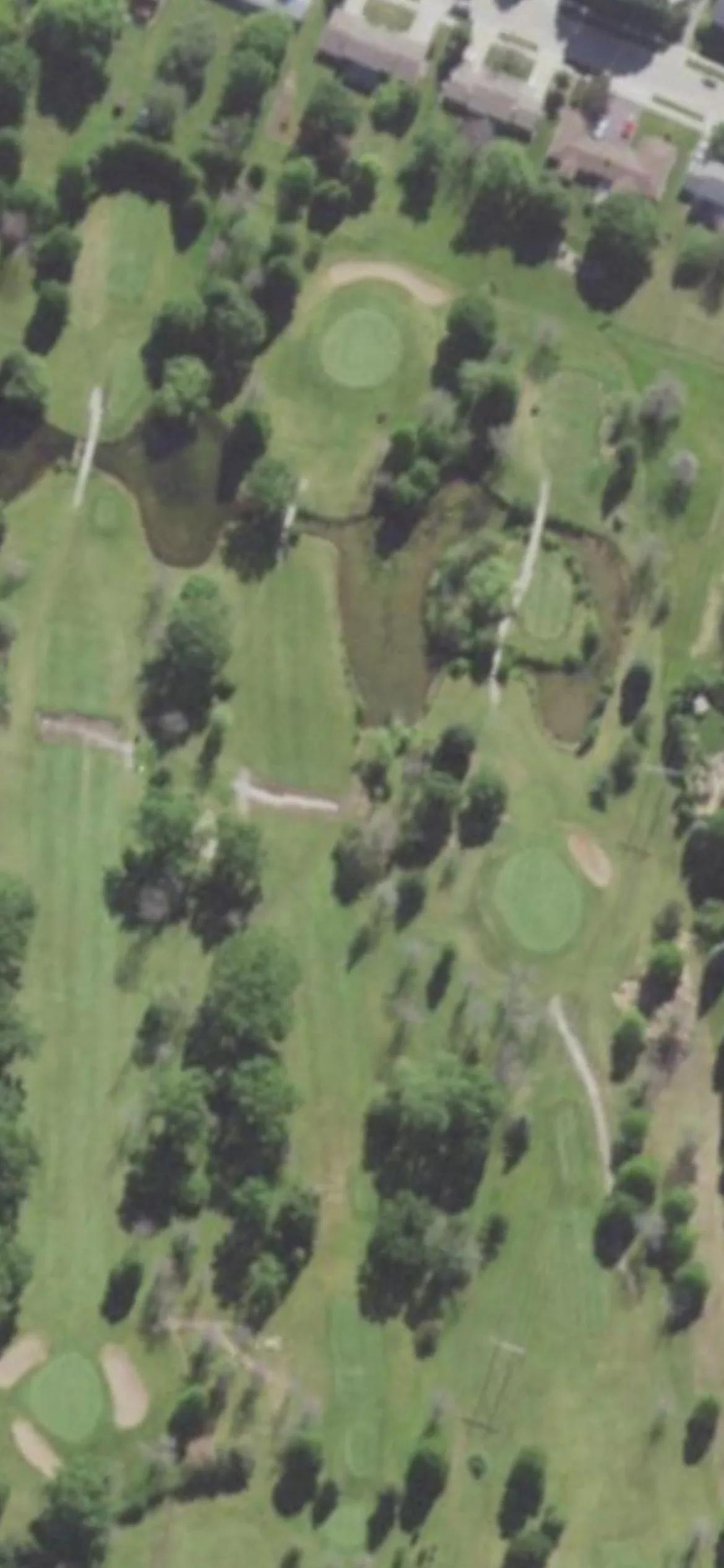 Westhaven Golf Club hole 4 aerial preview, par 4, 324 yards