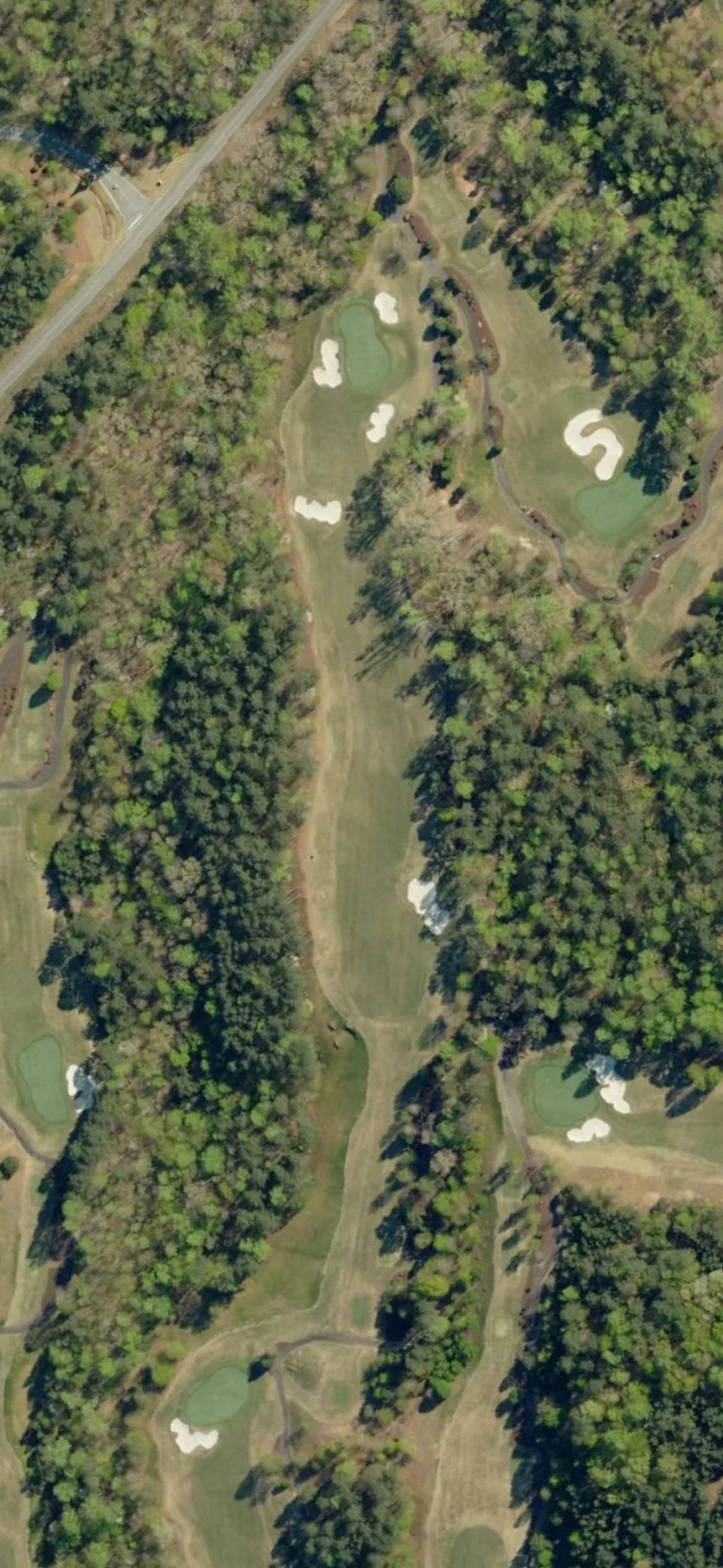 Cliffs at Keowee Springs, The hole 14 aerial preview, par 5, 544 yards