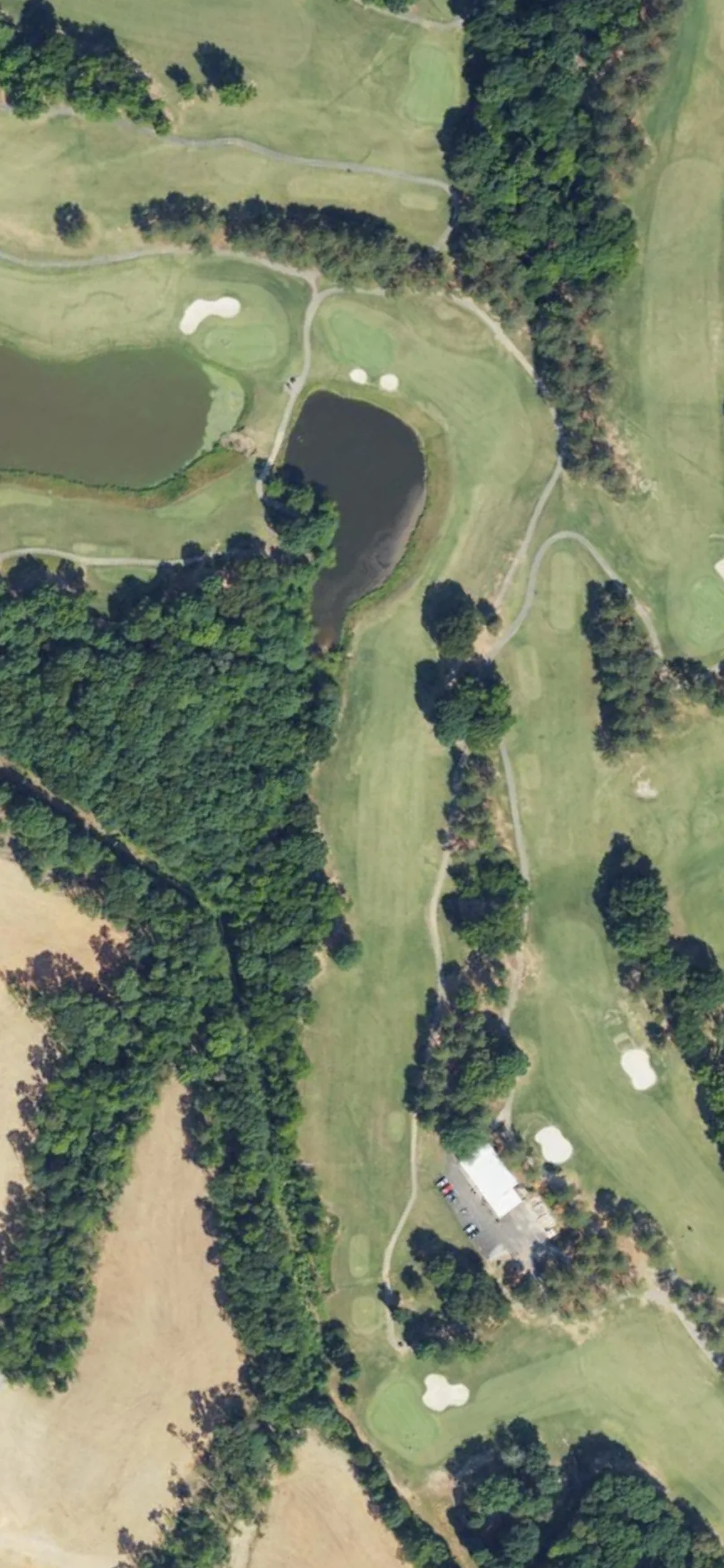 Eagle Chase GC hole 11 aerial preview, par 5, 522 yards