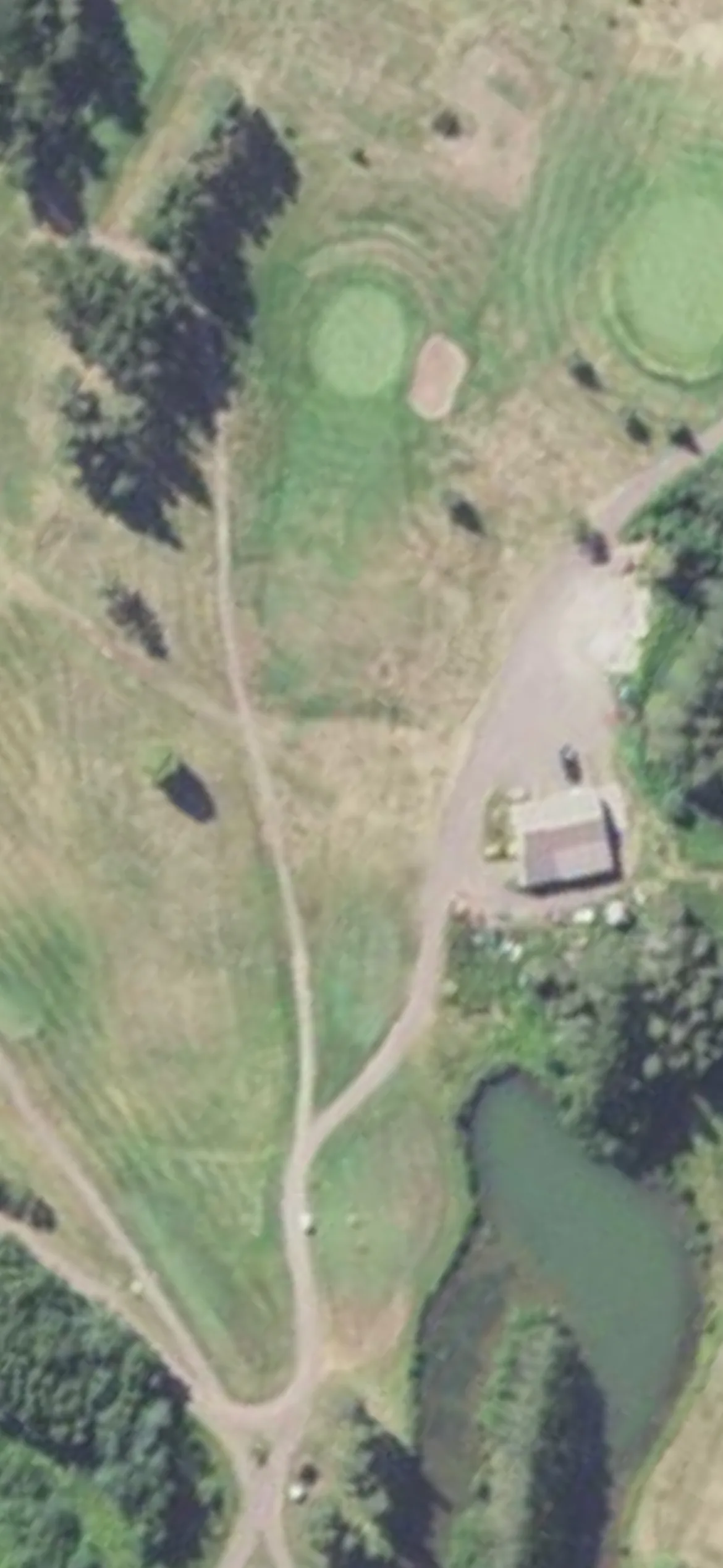 Two Harbors - Lakeview National Golf Course hole 8 aerial preview, par 3, 179 yards