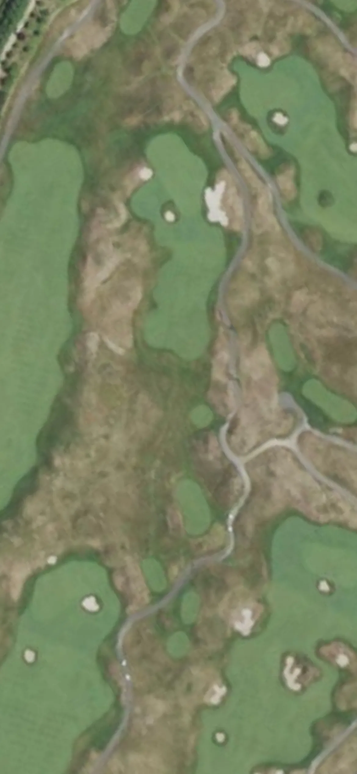 Bally's Golf Links at Ferry Point hole 3 aerial preview, par 3, 243 yards