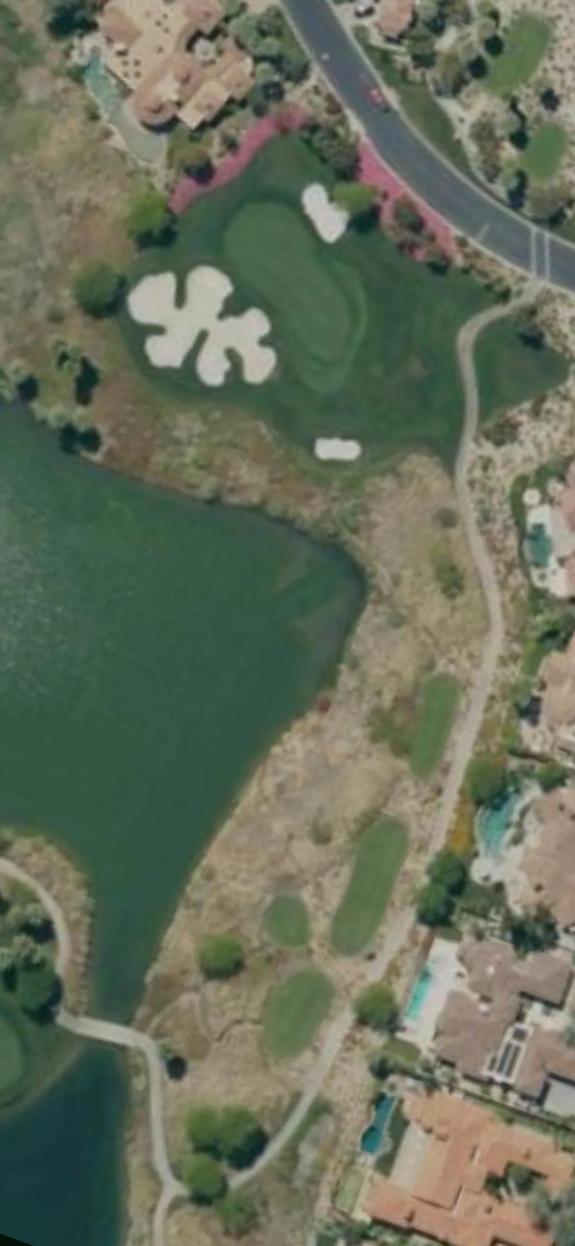 Tradition Golf Club hole 8 aerial preview, par 3, 119 yards
