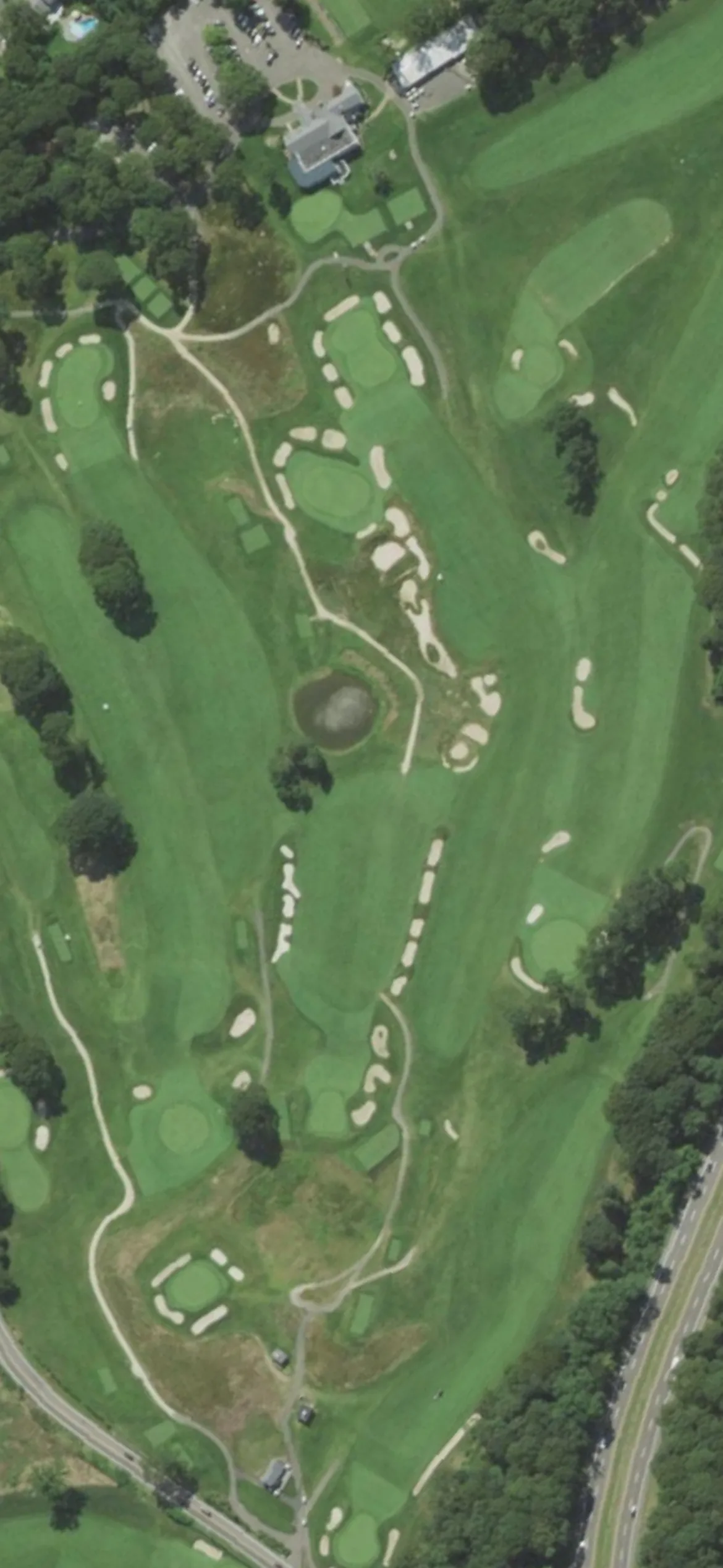St George's Golf & Country Club hole 18 aerial preview, par 5, 537 yards