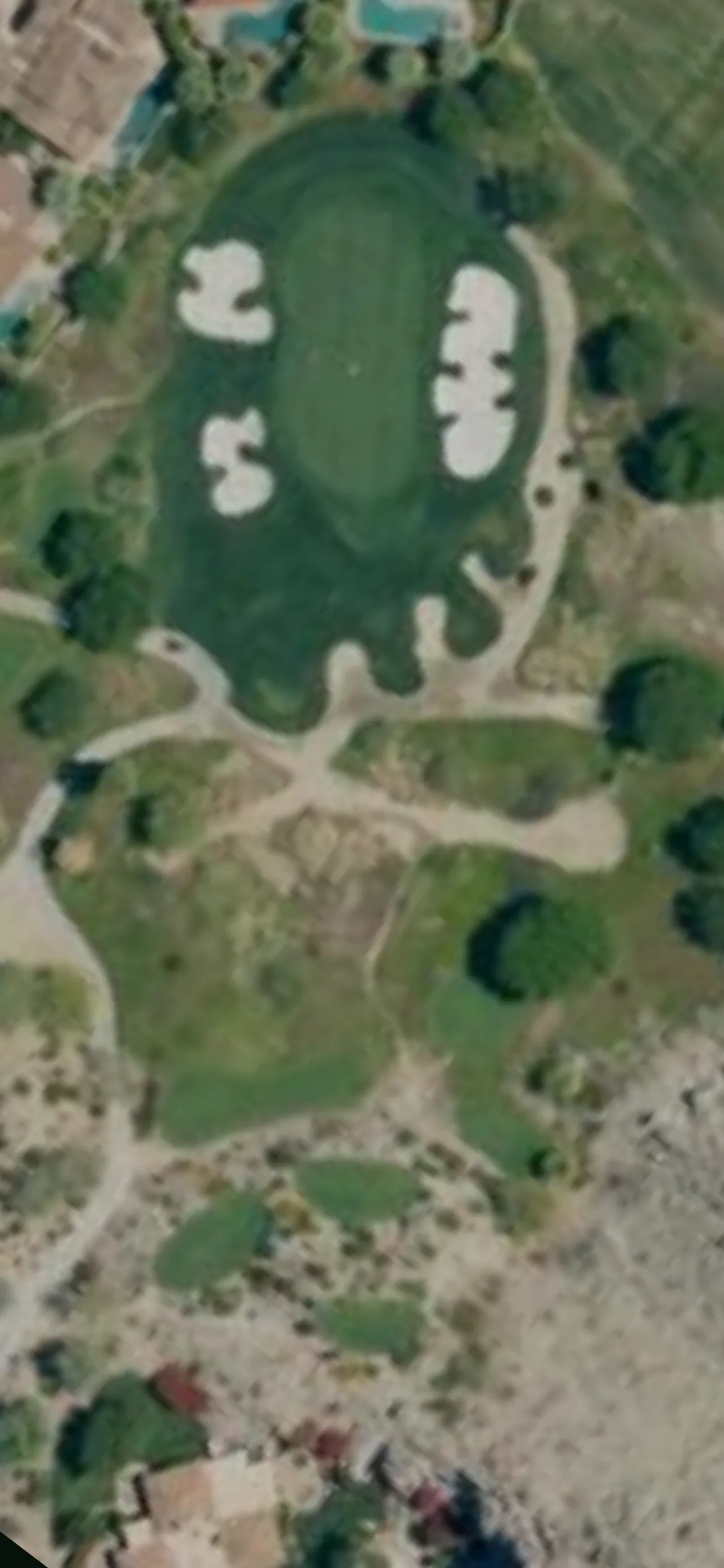 Tradition Golf Club hole 2 aerial preview, par 4, 242 yards