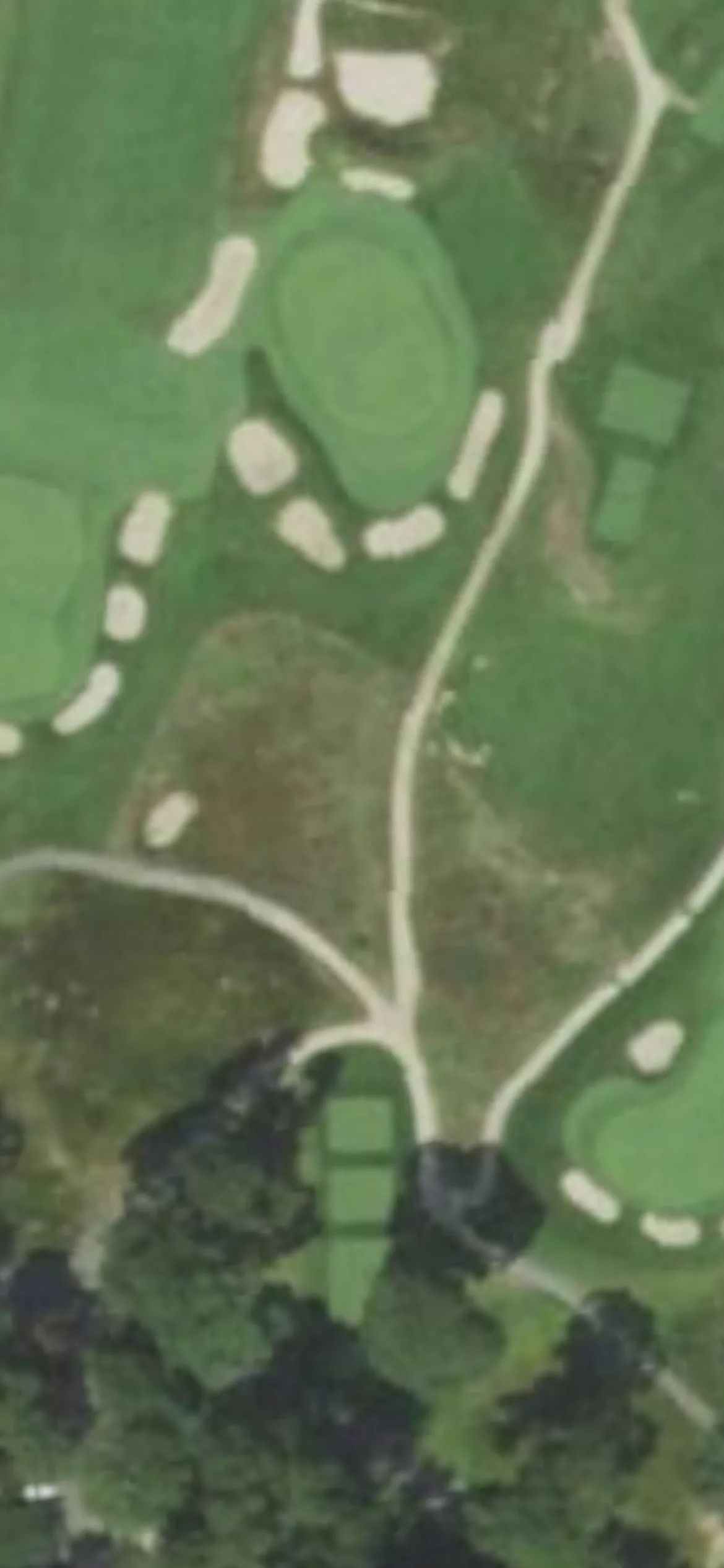St George's Golf & Country Club hole 15 aerial preview, par 3, 171 yards