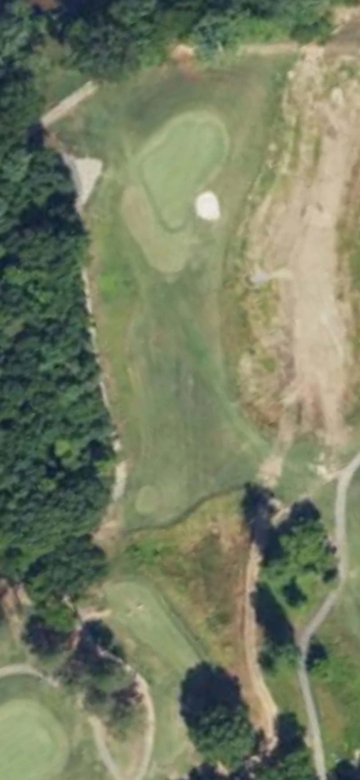 Eagle Chase GC hole 6 aerial preview, par 3, 182 yards