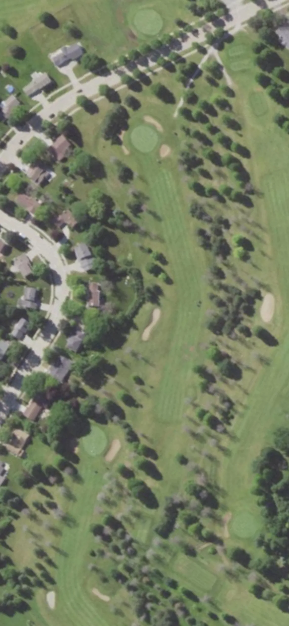 Westhaven Golf Club hole 18 aerial preview, par 4, 396 yards