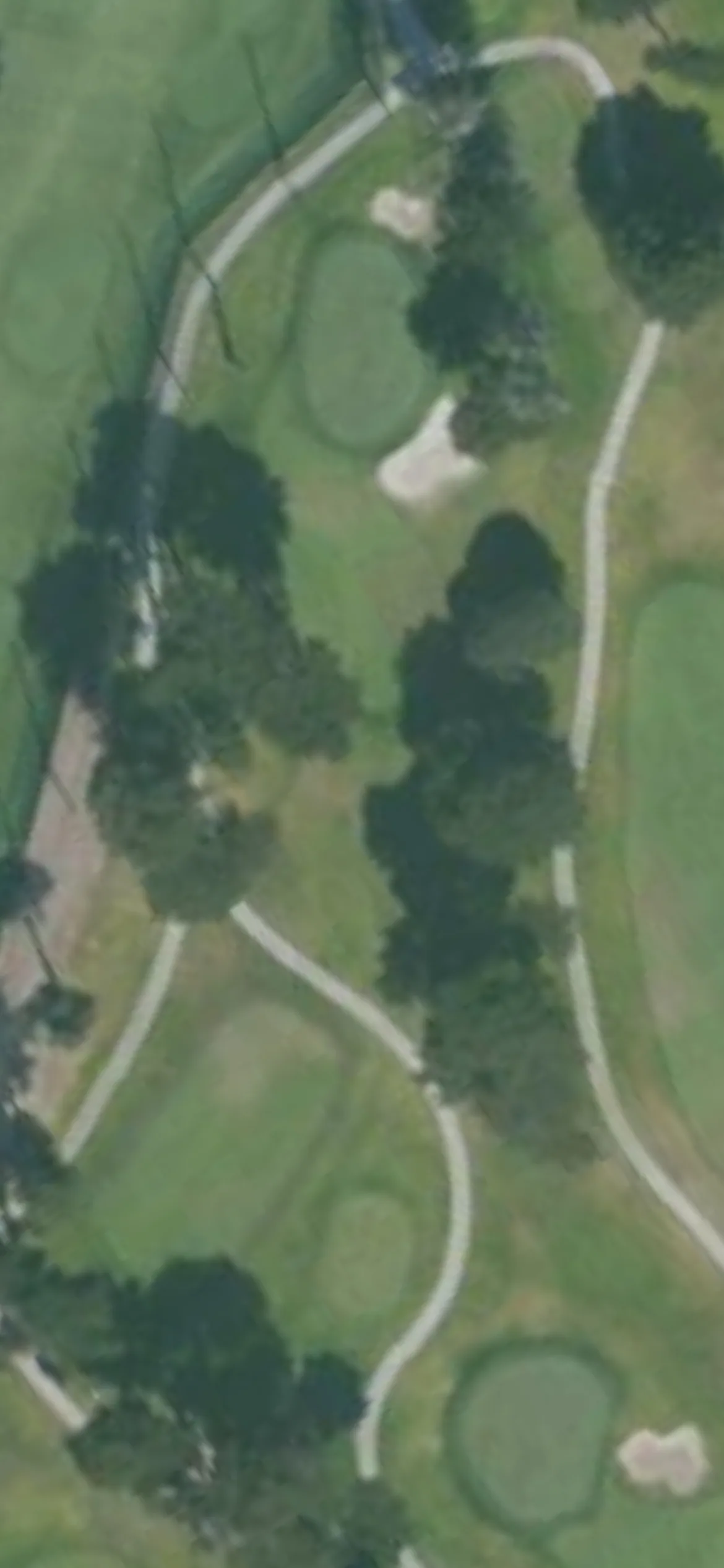 TPC Harding Park GC - Fleming hole 9 aerial preview, par 3, 161 yards