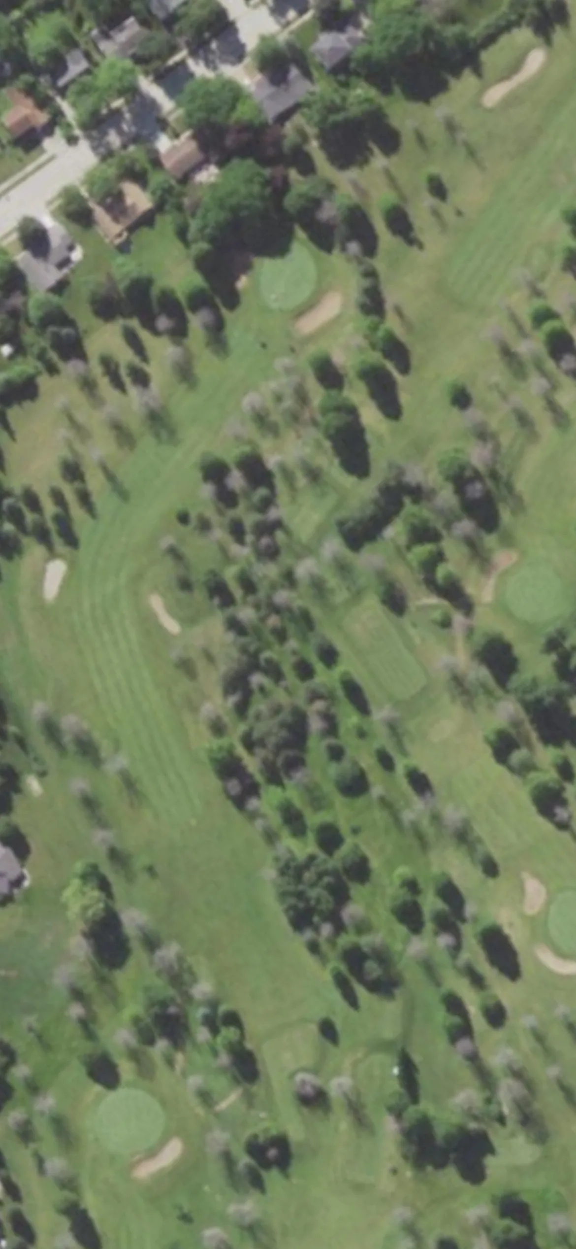 Westhaven Golf Club hole 17 aerial preview, par 4, 388 yards