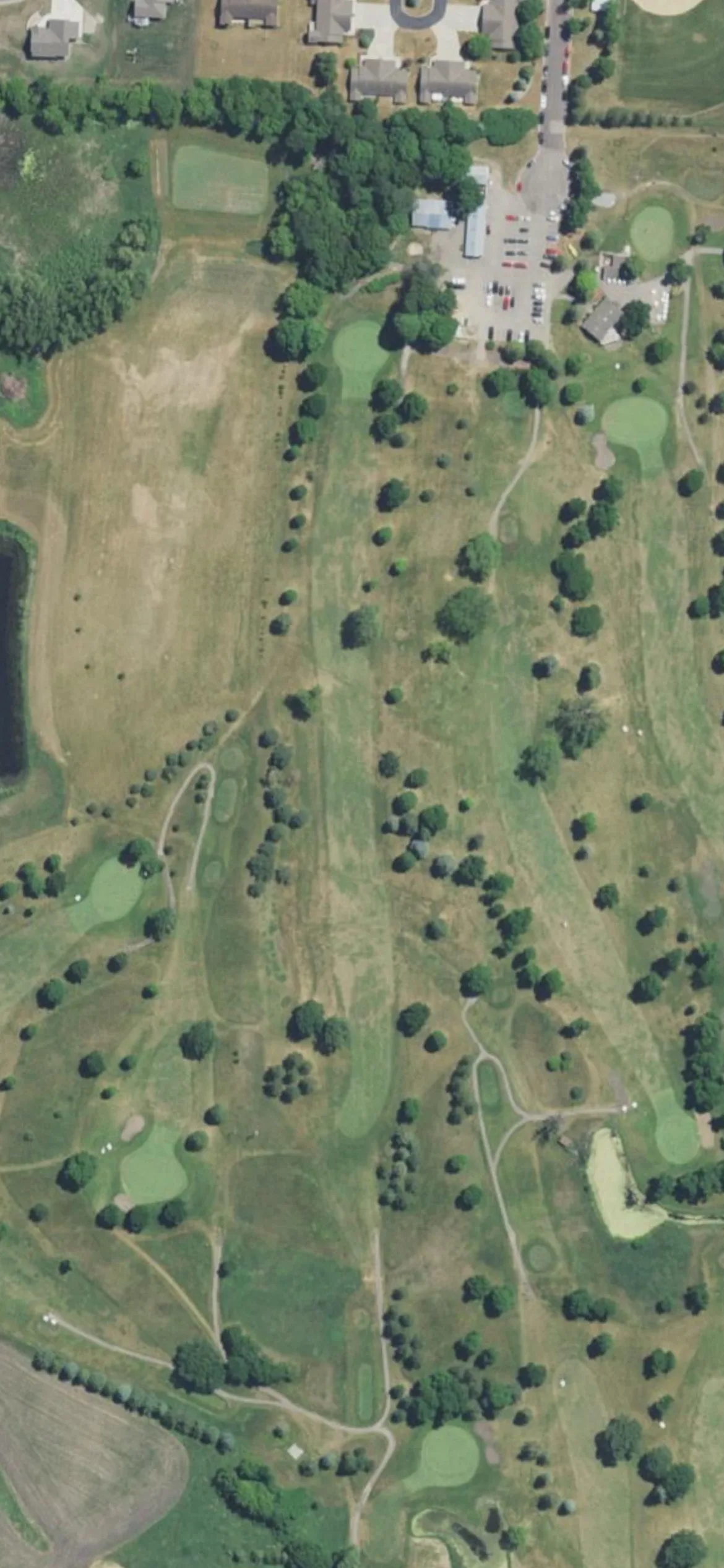 Montgomery National Golf Club hole 9 aerial preview, par 5, 548 yards