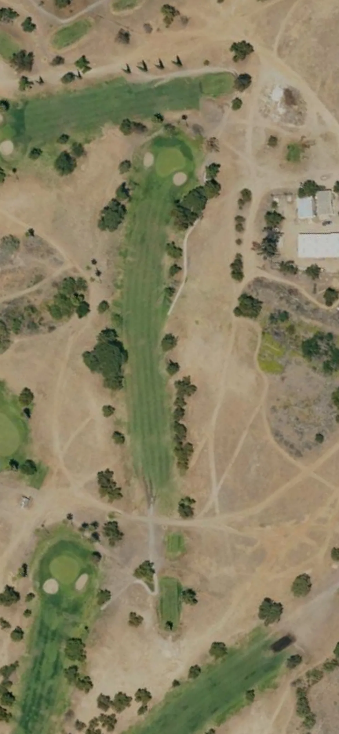 General Old Golf Course hole 7 aerial preview, par 4, 334 yards