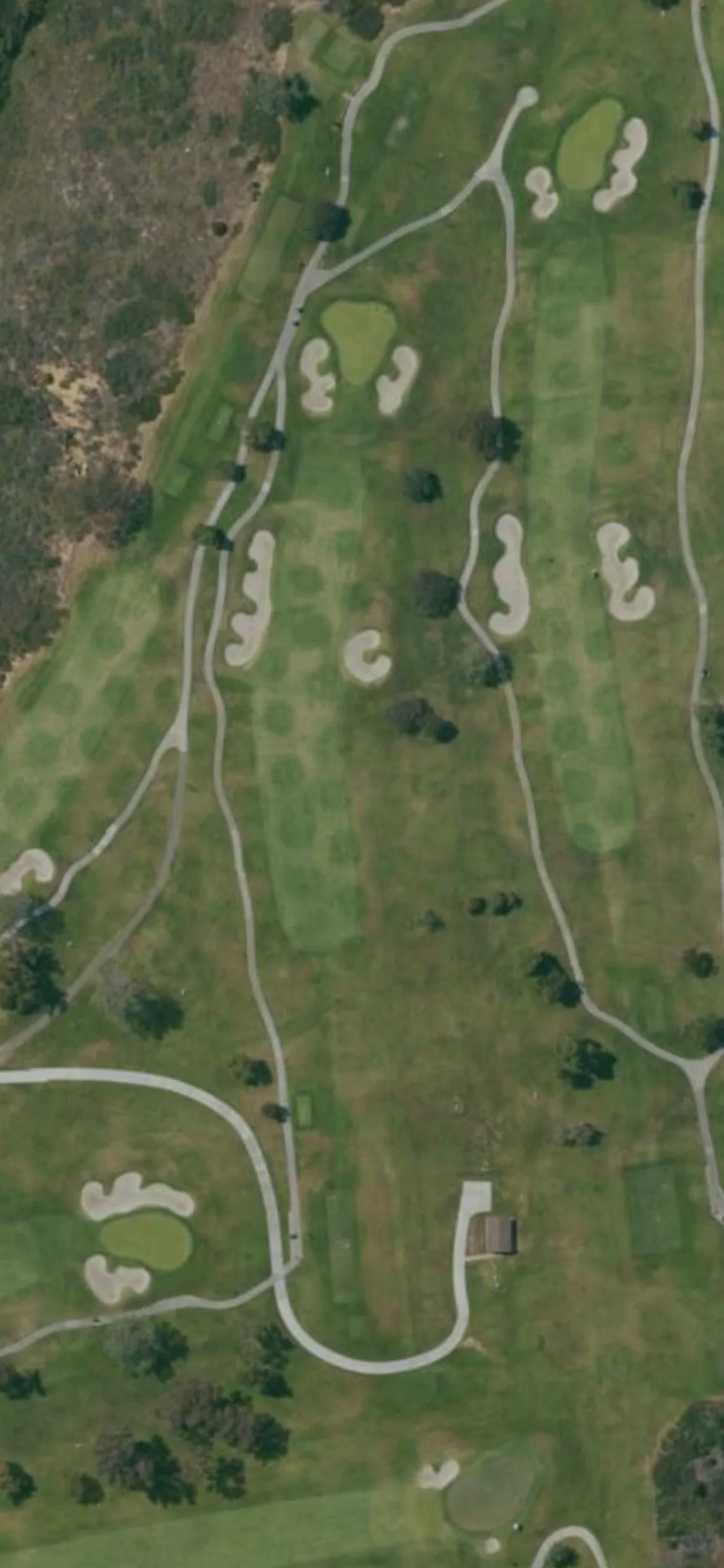 Torrey Pines Municipal Golf Course - South hole 2 aerial preview, par 4, 389 yards