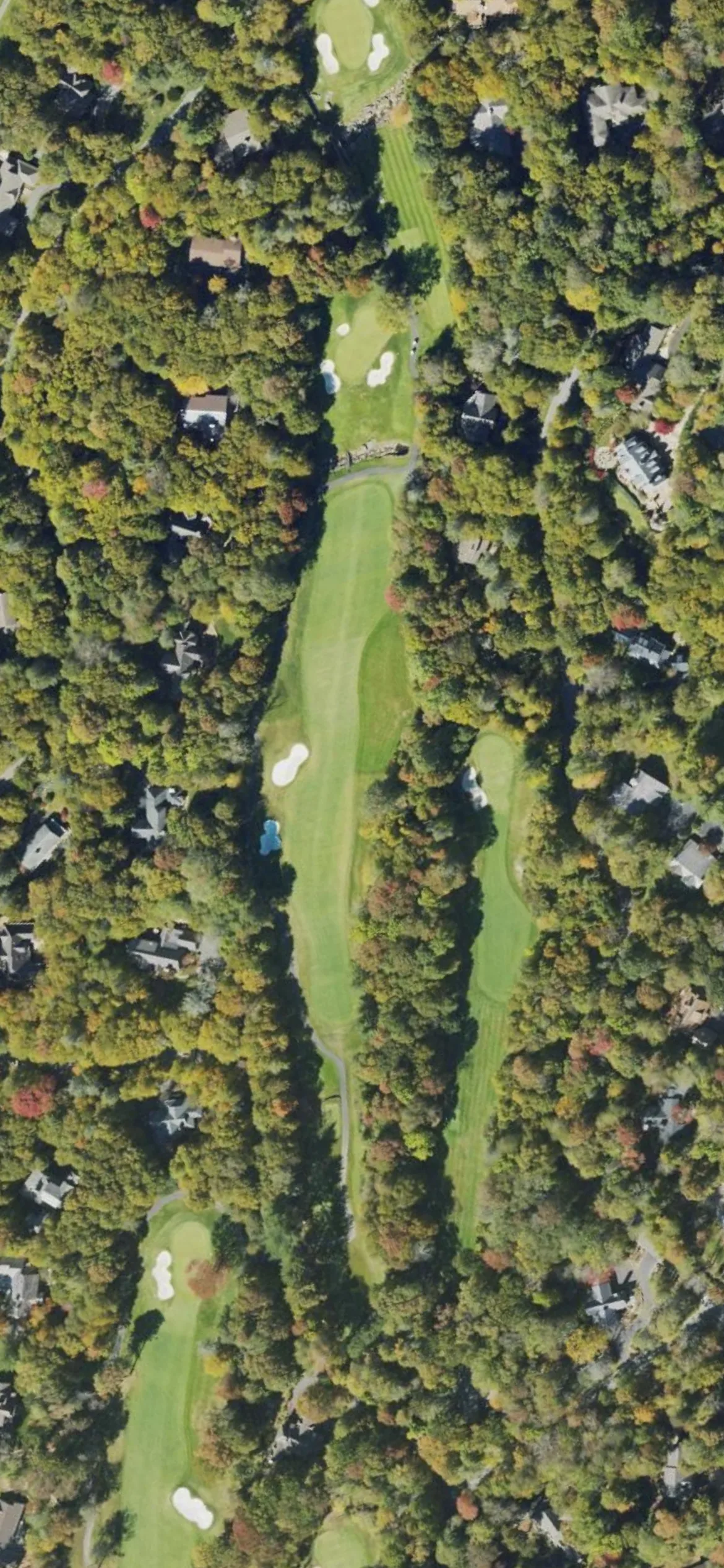 Grandfather G&CC - Grandfather hole 11 aerial preview, par 5, 507 yards