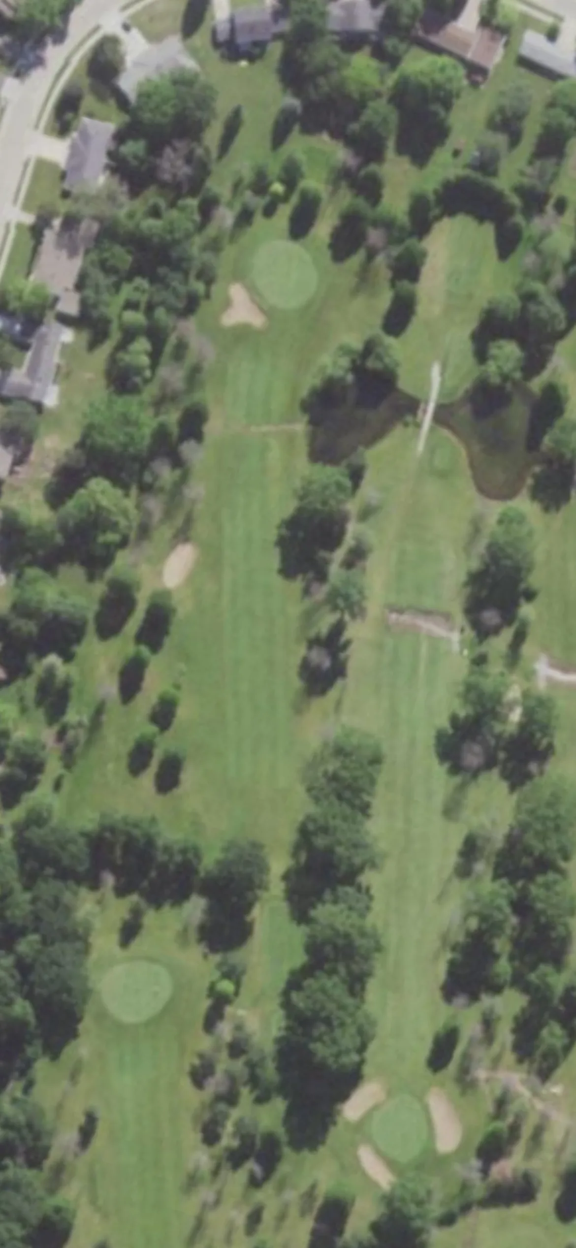 Westhaven Golf Club hole 2 aerial preview, par 4, 316 yards