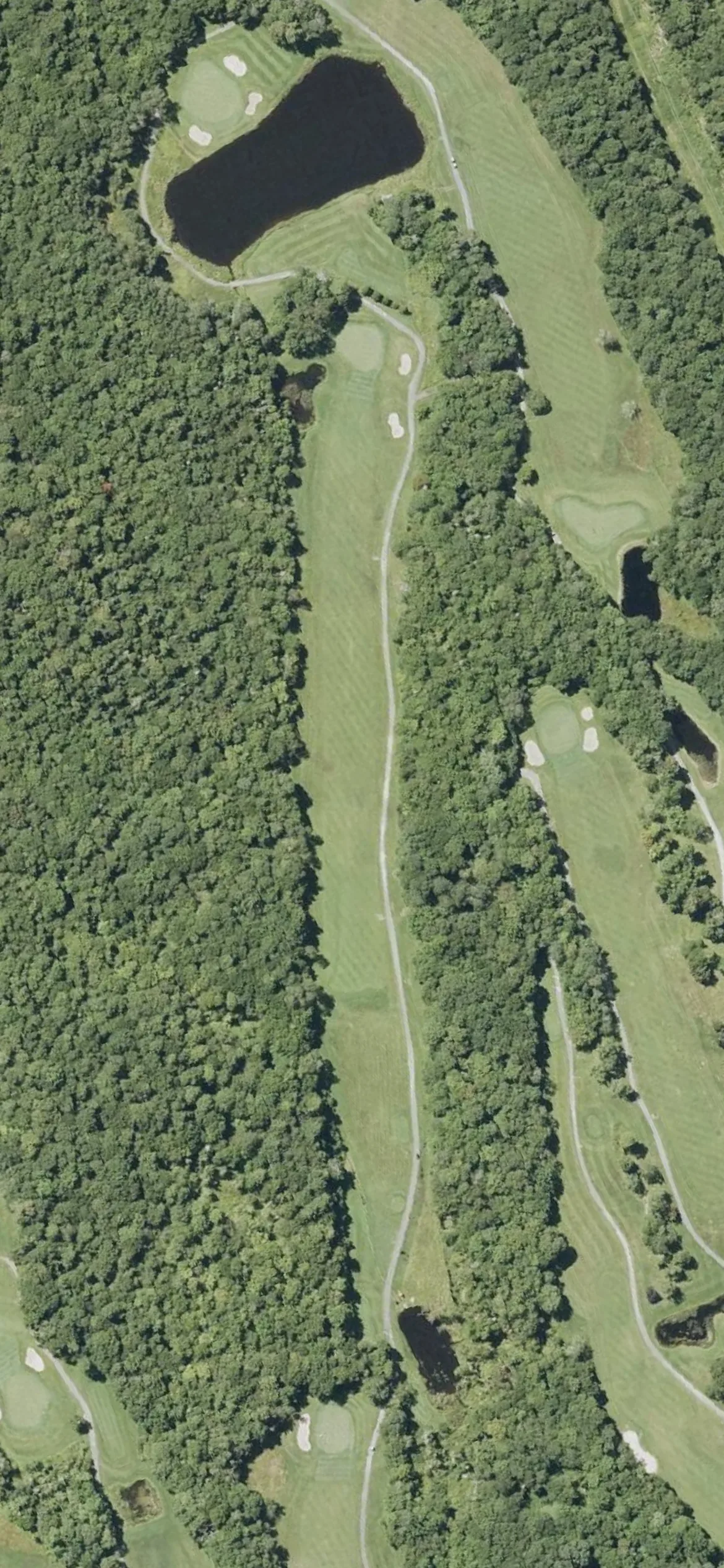 Mount Snow Country Club hole 2 aerial preview, par 5, 624 yards