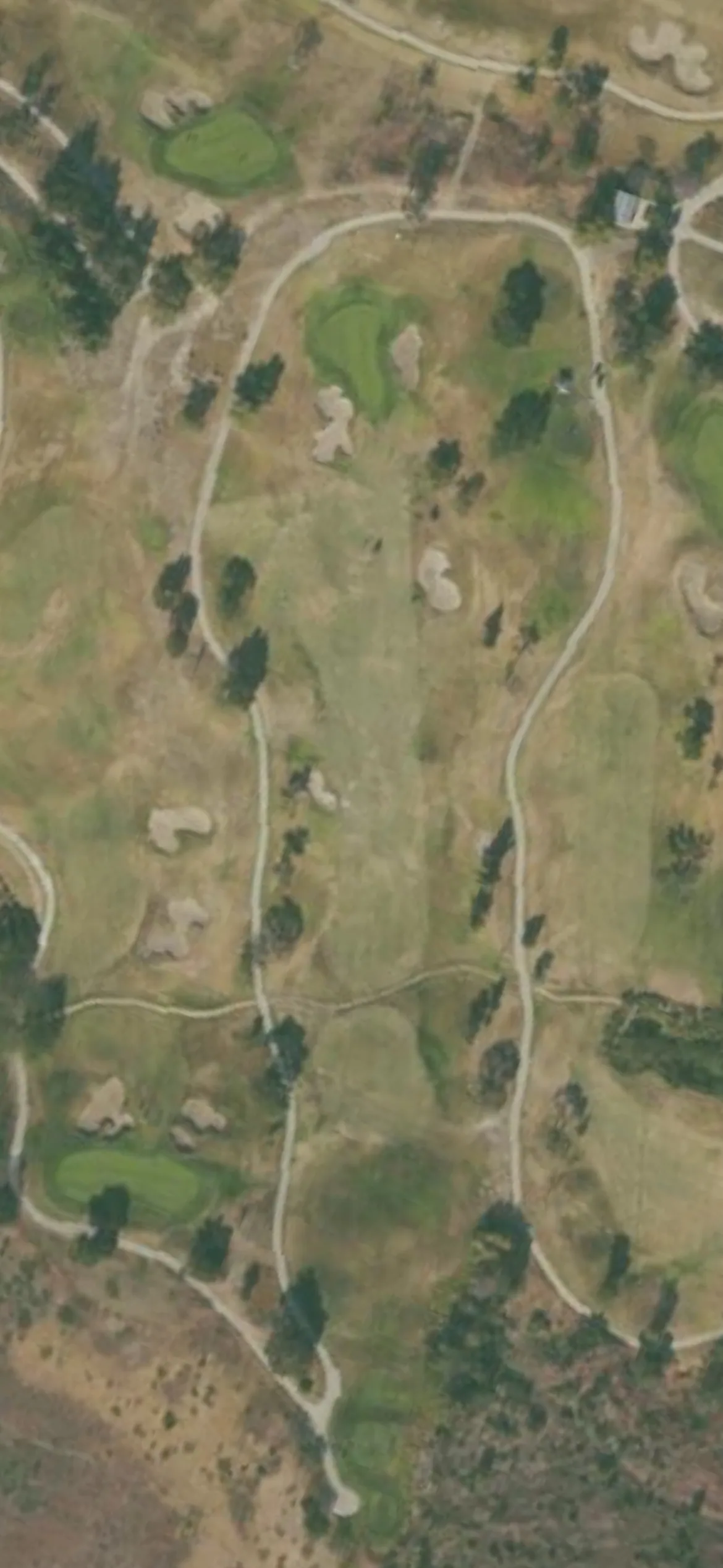 Glen Annie Golf Club hole 13 aerial preview, par 4, 322 yards