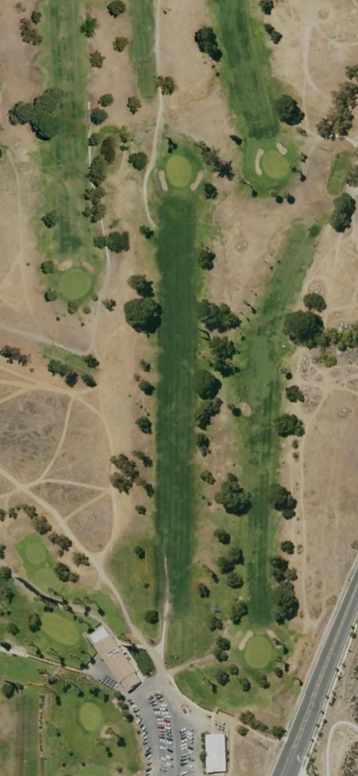 General Old Golf Course hole 10 aerial preview, par 4, 434 yards
