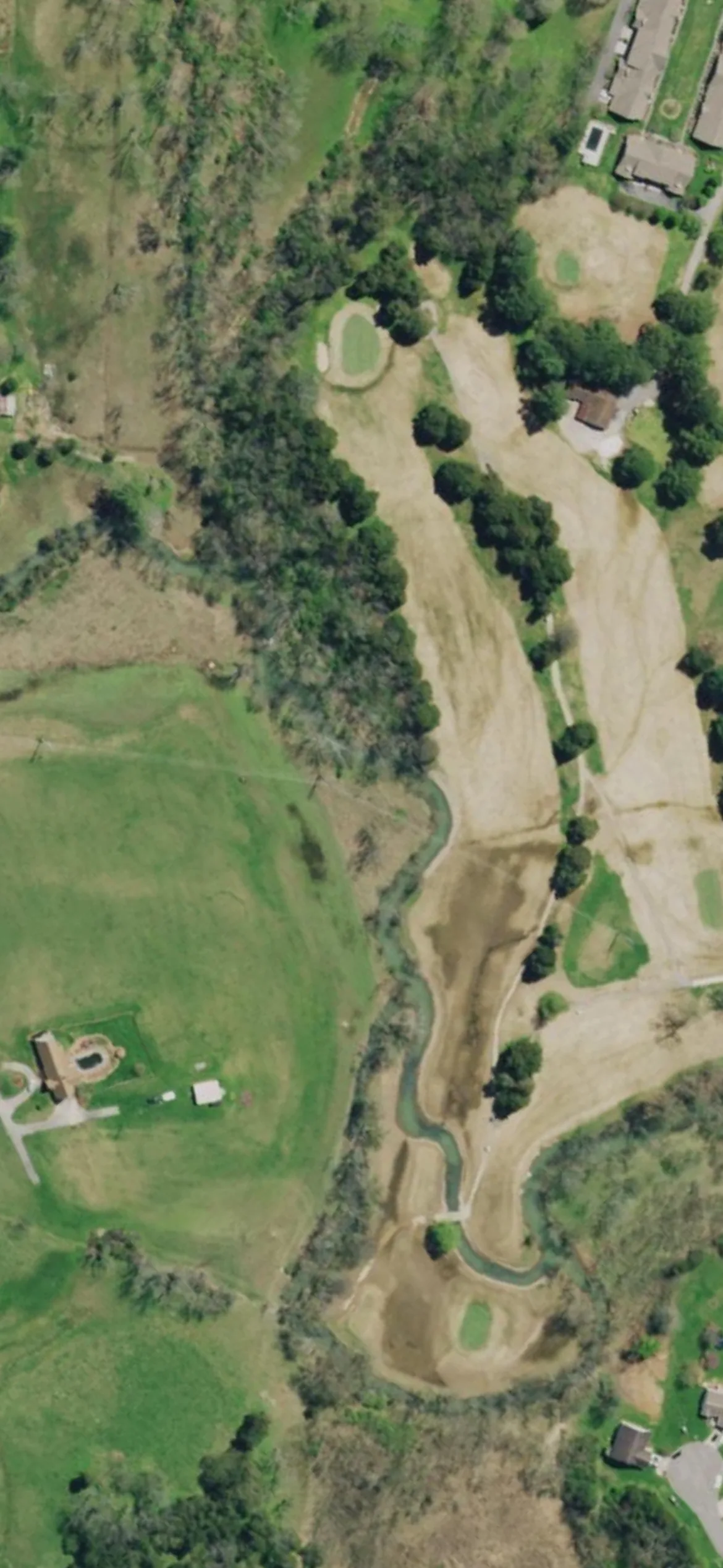 Beaver Brook Country Club hole 14 aerial preview, par 5, 489 yards